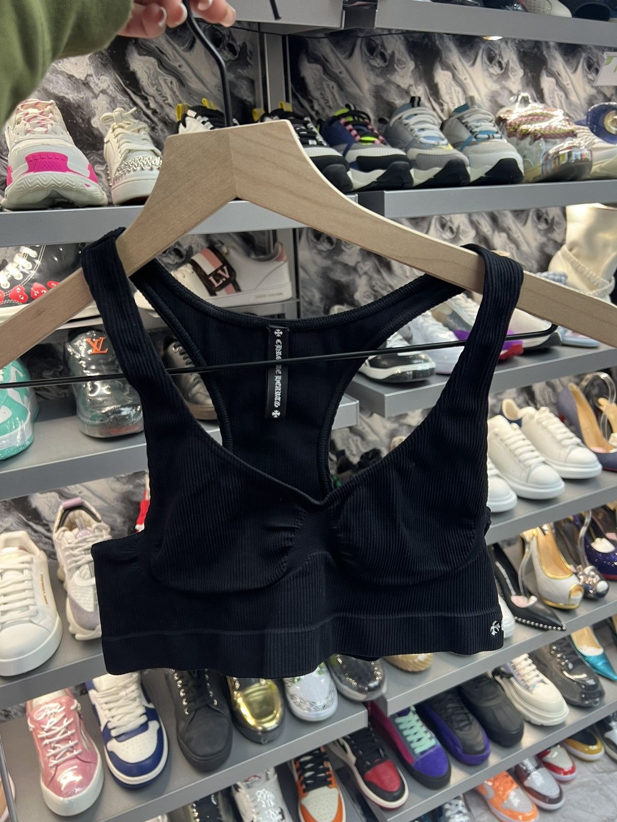 Chrome Hearts Chrome Hearts Black Sports Bra Size M / US 6-8 / IT 42-44 - 1 Thumbnail