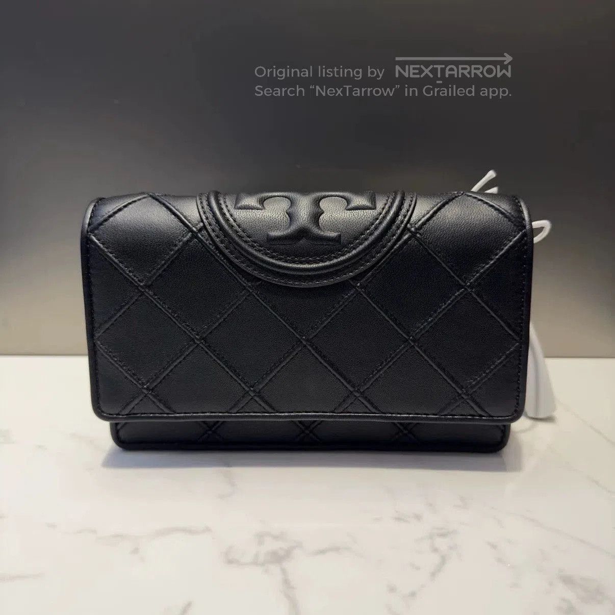 Tory Burch Tory Burch Fleming Black Chain Bag 19x4x12/ Size ONE SIZE - 3 Thumbnail
