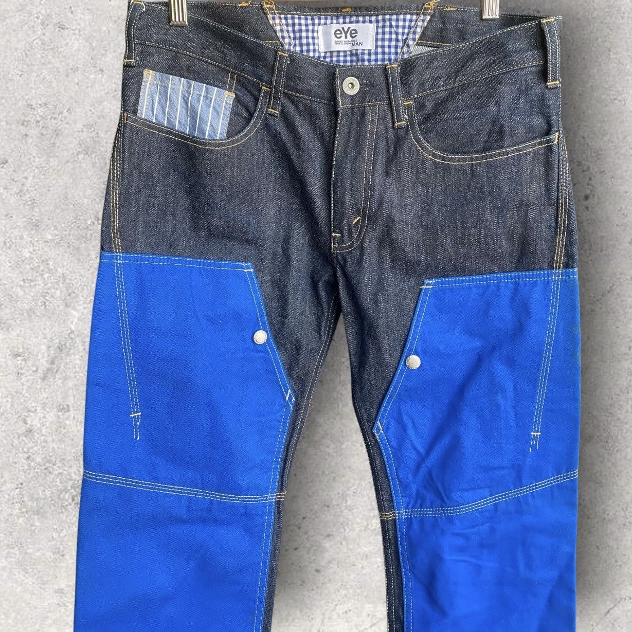 Junya Watanabe SS13 Rework Double Knee Jeans Size US 32 / EU 48 - 3 Thumbnail