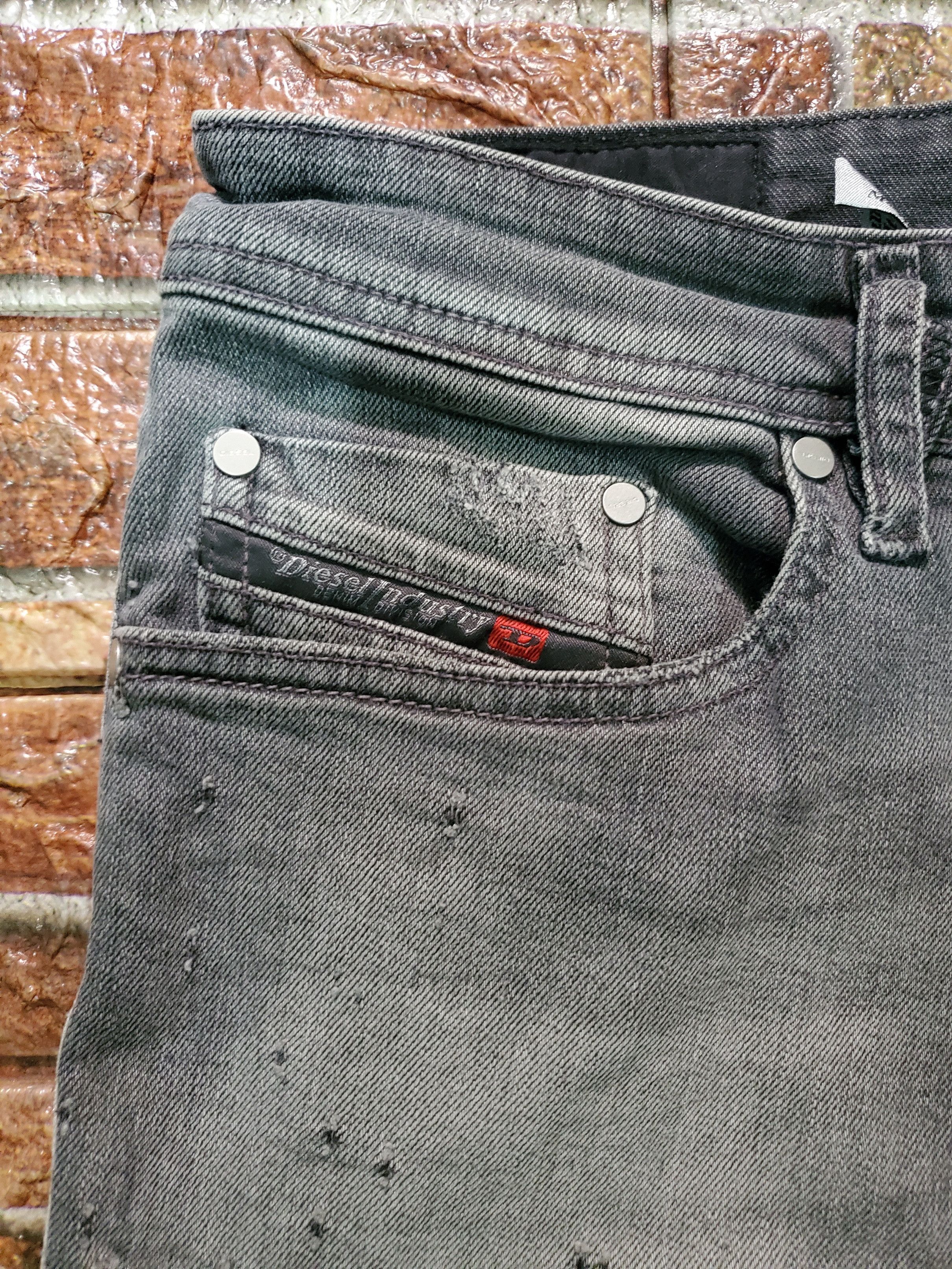 Diesel × Jean Diesel DNA distressed jeans Size US 30 / EU 46 - 8 Thumbnail