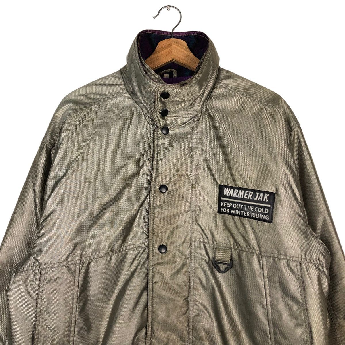 Japanese Brand 🔥VINTAGE SKI BOMBER JACKET WARMER JAK JAPAN ISSEY MIYAKE Size US M / EU 48-50 / 2 - 3 Thumbnail