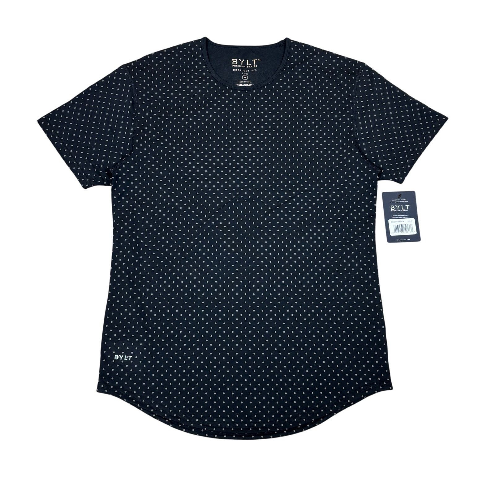 Other NWT Bylt Drop Cut Lux Polka Dot Short Sleeve T Shirt Men's M Size US M / EU 48-50 / 2 - 1 Thumbnail
