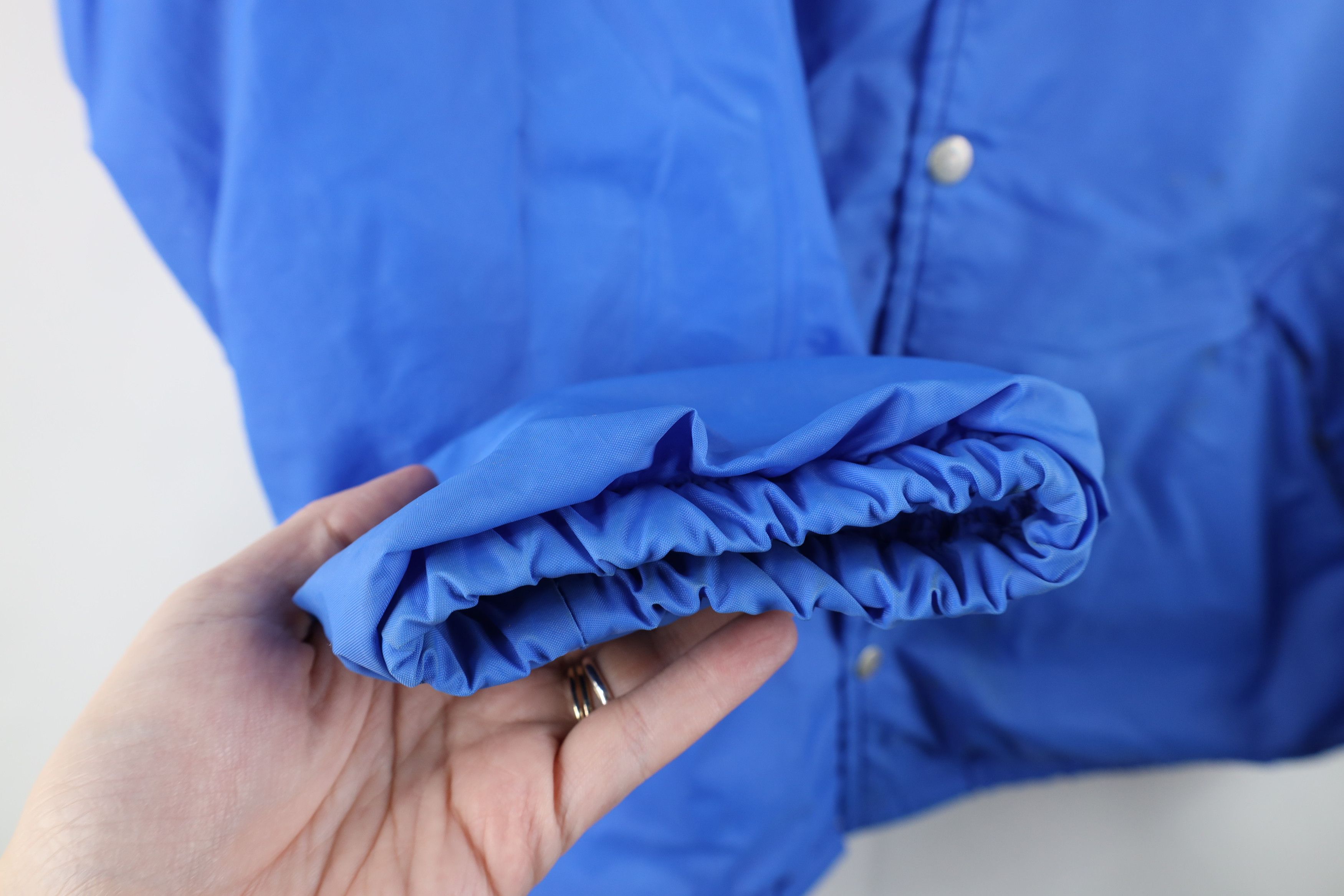 Vintage Vintage 70s Streetwear Coaches Windbreaker Jacket Blue USA Size US L / EU 52-54 / 3 - 7 Thumbnail