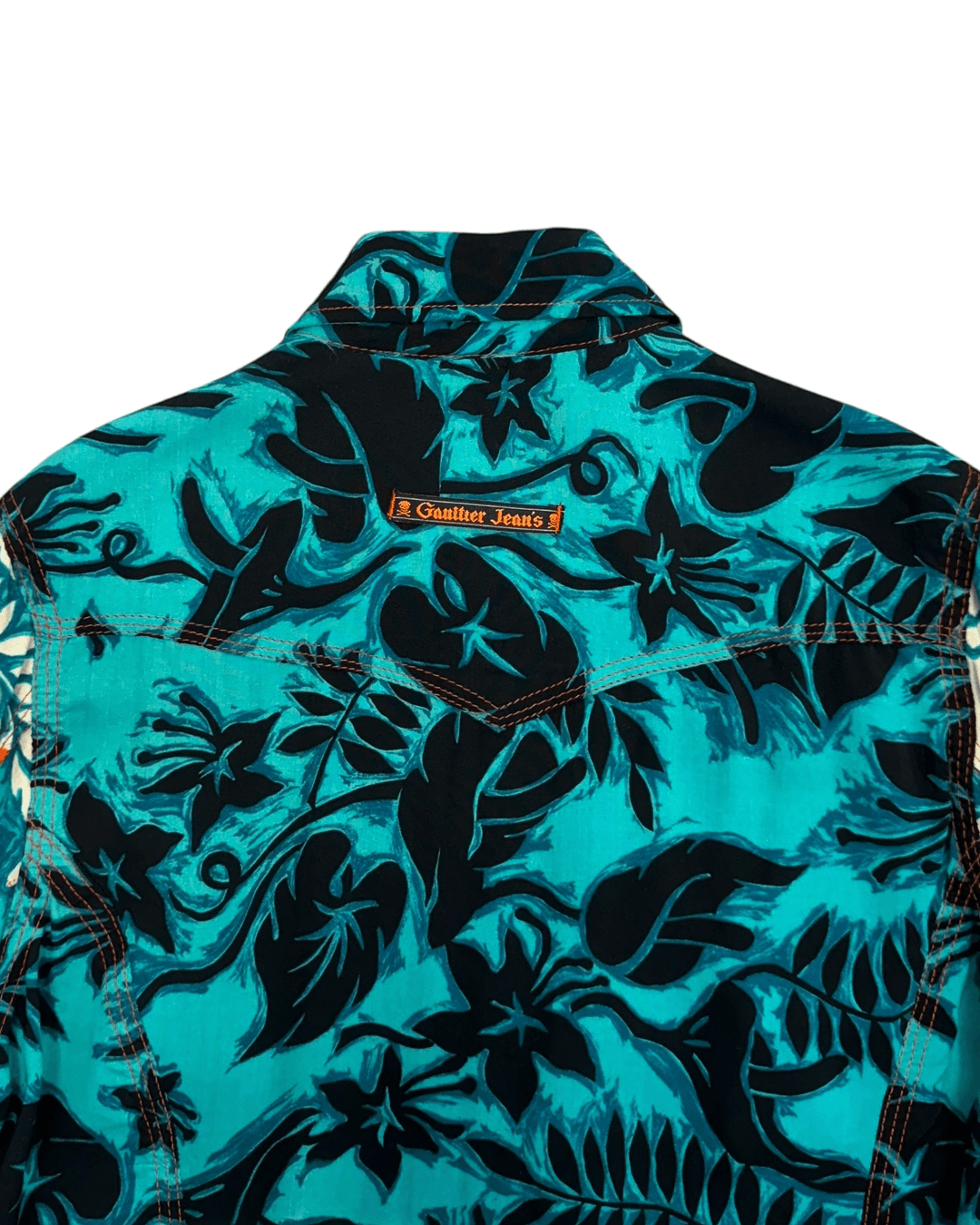 Jean Paul Gaultier Jean Paul Gaultier Jean's 1990s Tropical Pattern Shirt Size M / US 6-8 / IT 42-44 - 7 Thumbnail