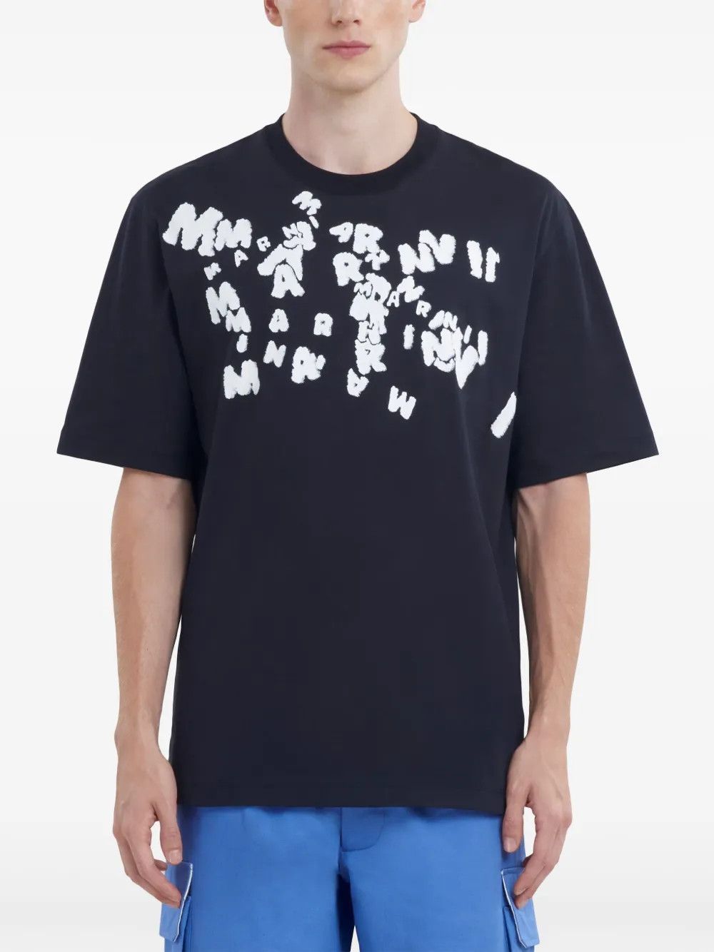 Marni o1w1db10526 T-Shirts in Black Size US S / EU 44-46 / 1 - 2 Thumbnail
