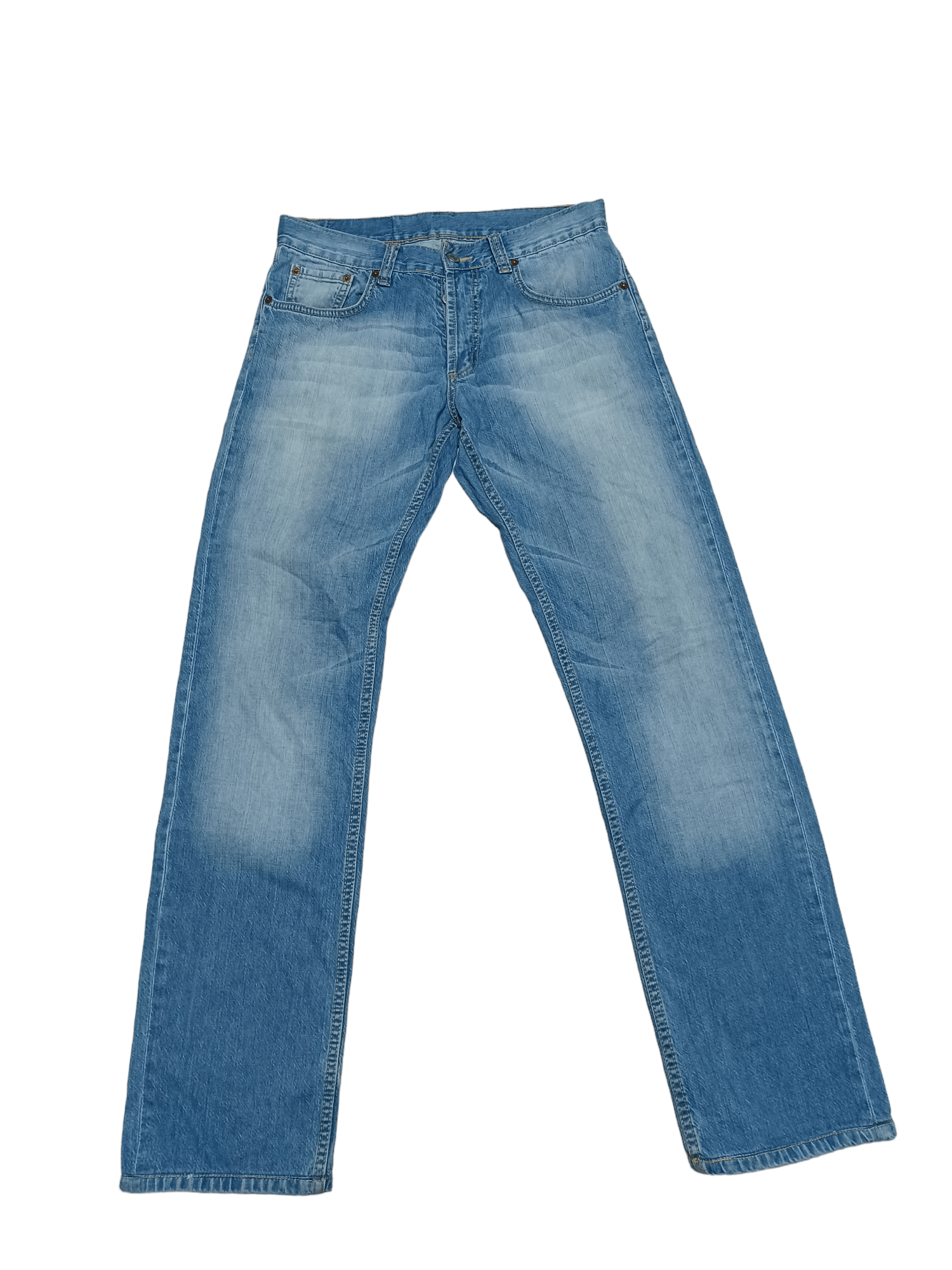 Levi's Vintage Clothing 1993 VINTAGE LEVIS 501 MADE IN USA LIGHT JEANS DENIM Size US 31 - 1 Thumbnail