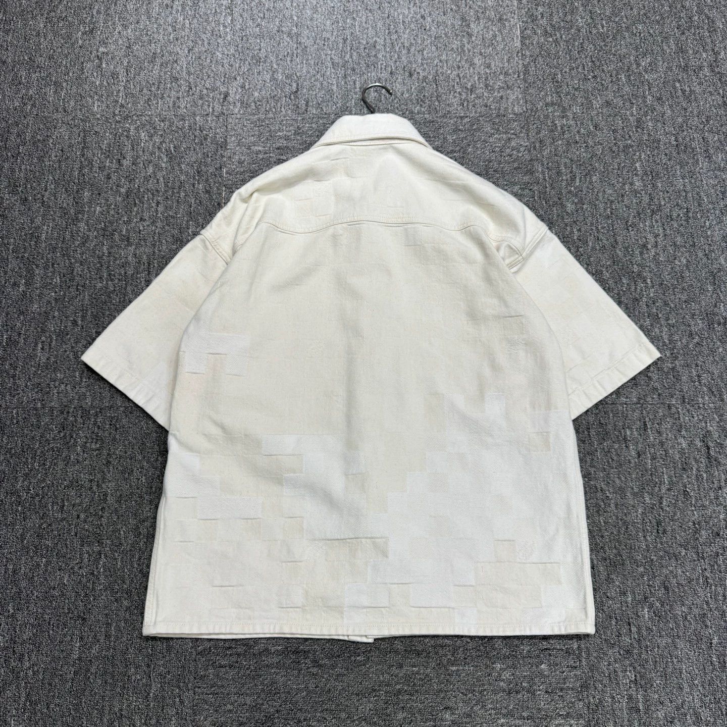 Louis Vuitton LV Damier Denim Yellow Collar Short Sleeve Tee M Size US M / EU 48-50 / 2 - 6 Thumbnail