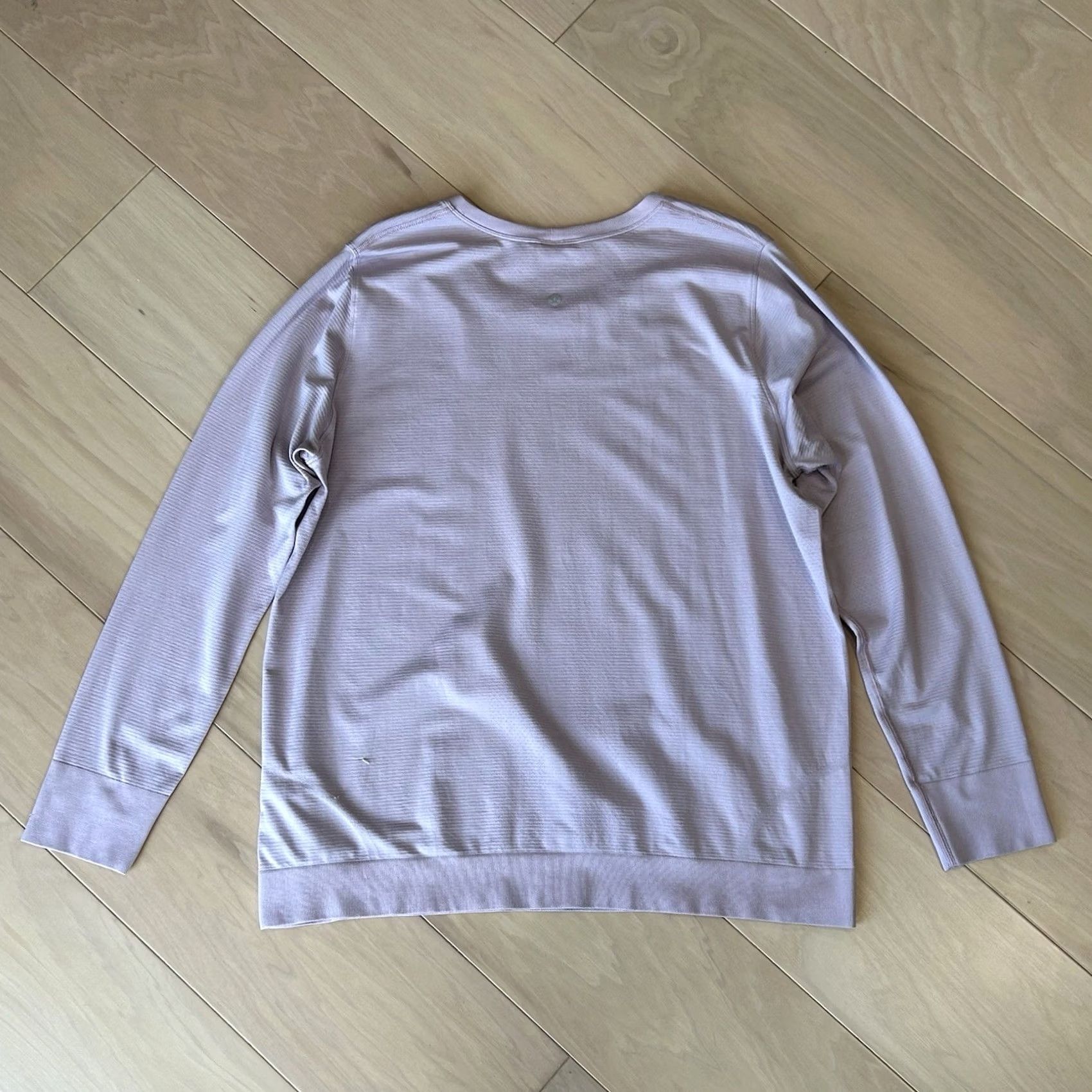 Lululemon VINTAGE Distressed Lululemon Swiftly Relaxed Top Long Sleeve Womens 14 Light Pink Size XXL / US 16-18 / IT 52-54 - 2 Thumbnail