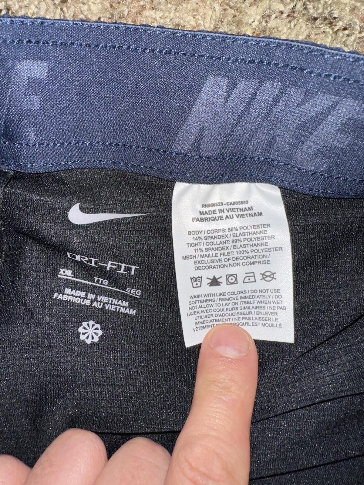 Nike Nike Mens Dri-Fit Unlimited 7IN 2IN1 Fitness Woven Shorts Size US 40 / EU 56 - 5 Thumbnail