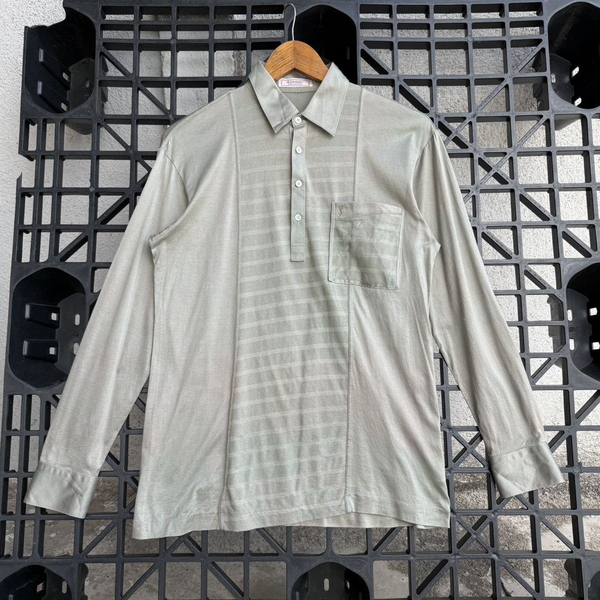 Yves Saint Laurent Vintage YvesSaintLaurent tricots pour homme Polos Size US M / EU 48-50 / 2 - 3 Thumbnail