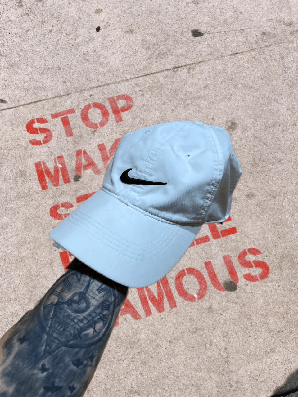 Nike Vintage Nike Hat Swoosh Logo Size ONE SIZE - 1 Thumbnail