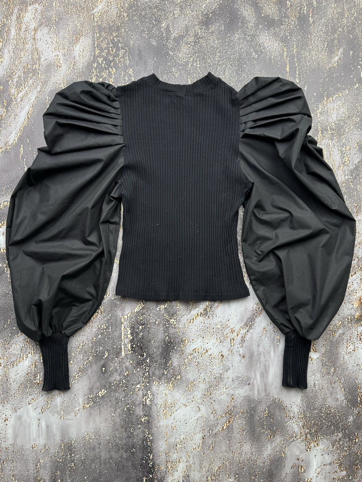 Vintage Super Wide Sleeve Blouse Issey Style