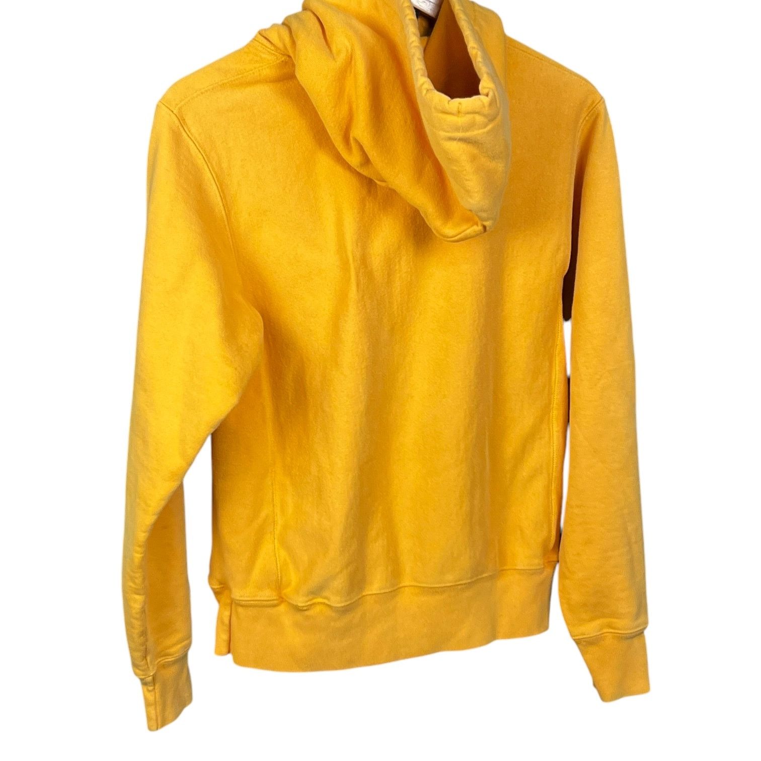 Champion Vintage Men's Champion Reverse Weave Blank Yellow Hoodie - S Size US S / EU 44-46 / 1 - 2 Thumbnail