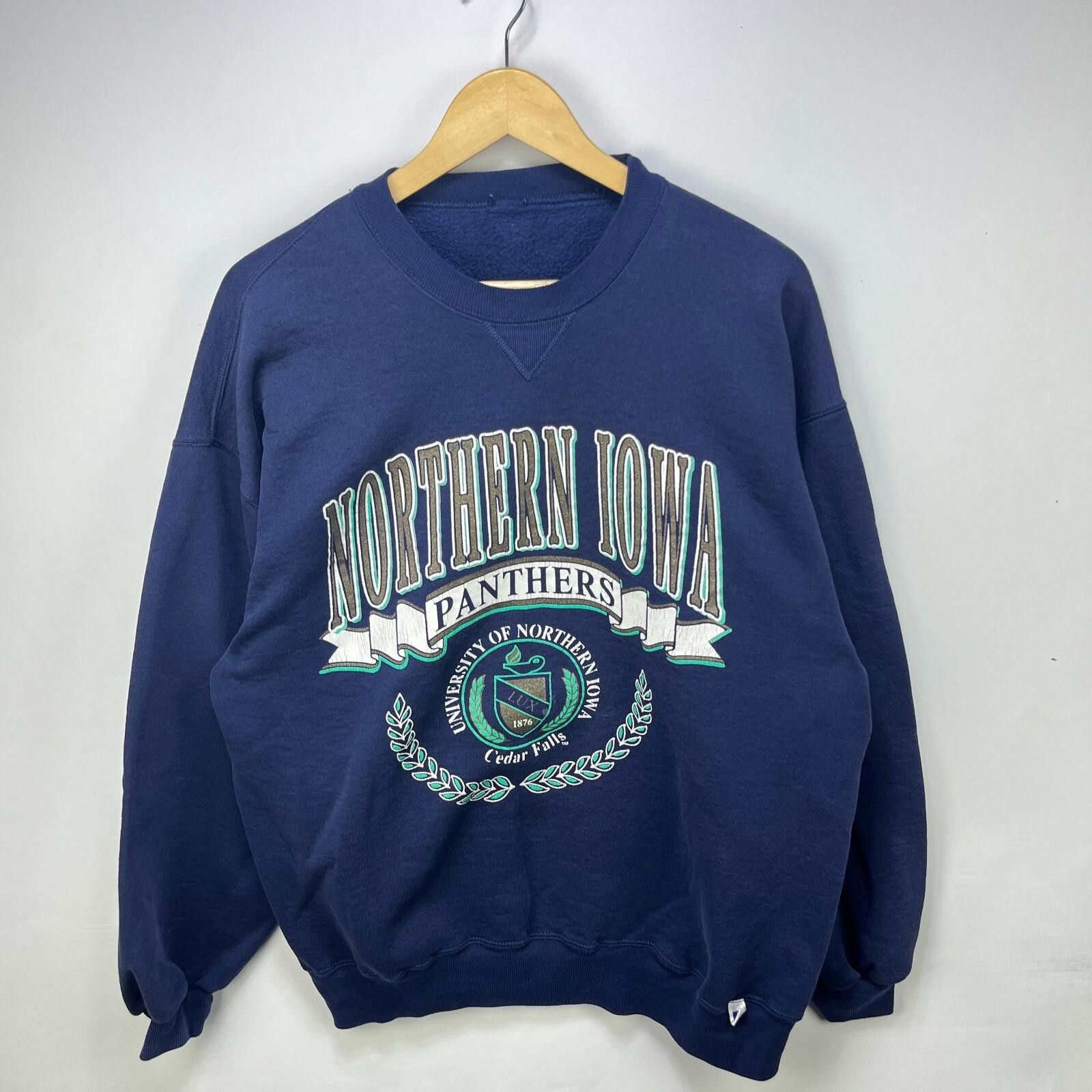 Russell Athletic Vintage Northern Iowa Panthers University Sweatshirt XL Size US XL / EU 56 / 4 - 1 Thumbnail