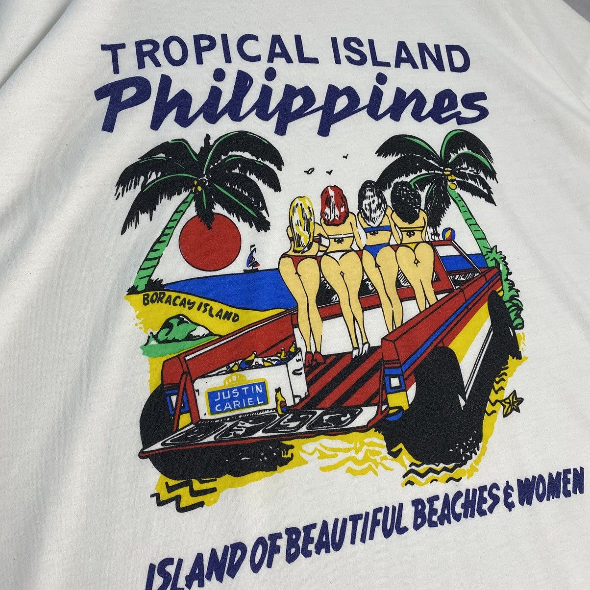 Vintage Vintage Tropical Island rare design Size US XXL / EU 58 / 5 - 4 Thumbnail
