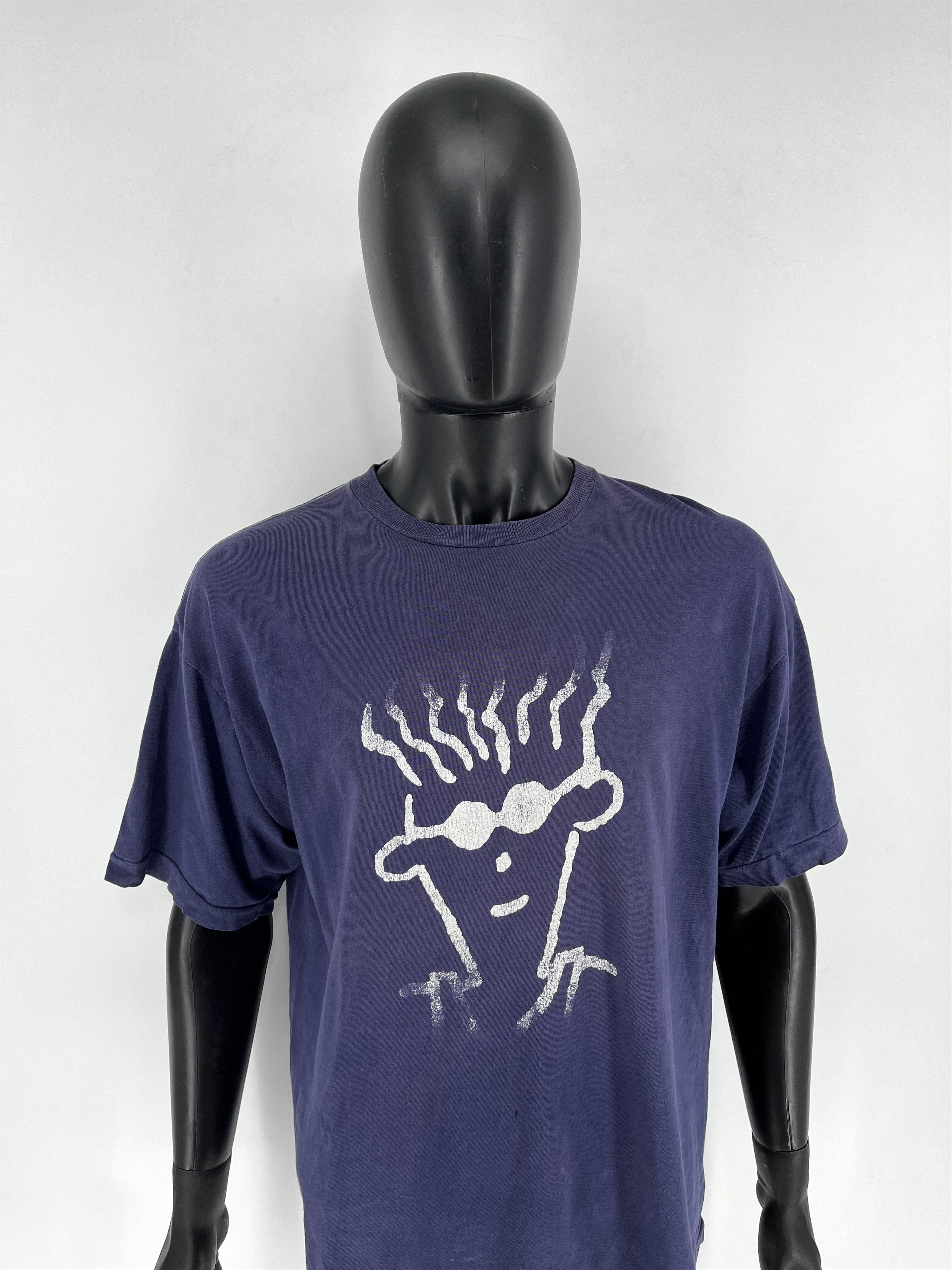 Cartoon Network Movie cartoon Fido Dido Logo big Face vtg Vintage Size US L / EU 52-54 / 3 - 6 Thumbnail