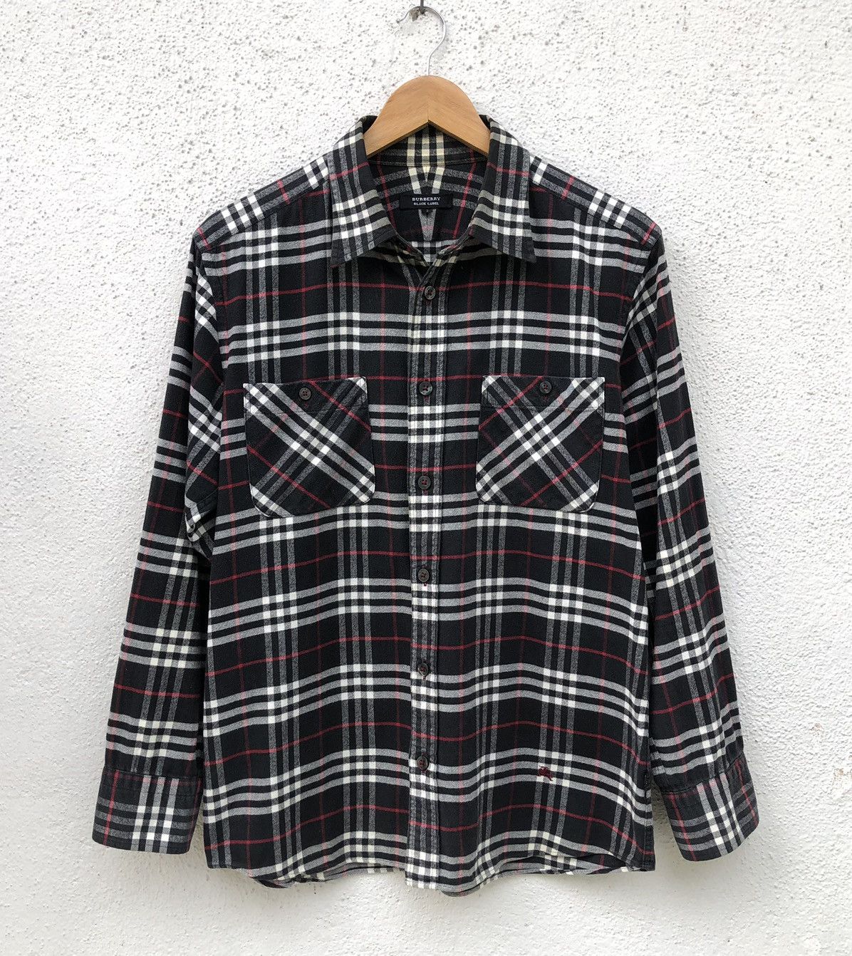 Burberry Burberry Nova Check All-Over Pattern Flannel Shirt Size US M / EU 48-50 / 2 - 1 Thumbnail