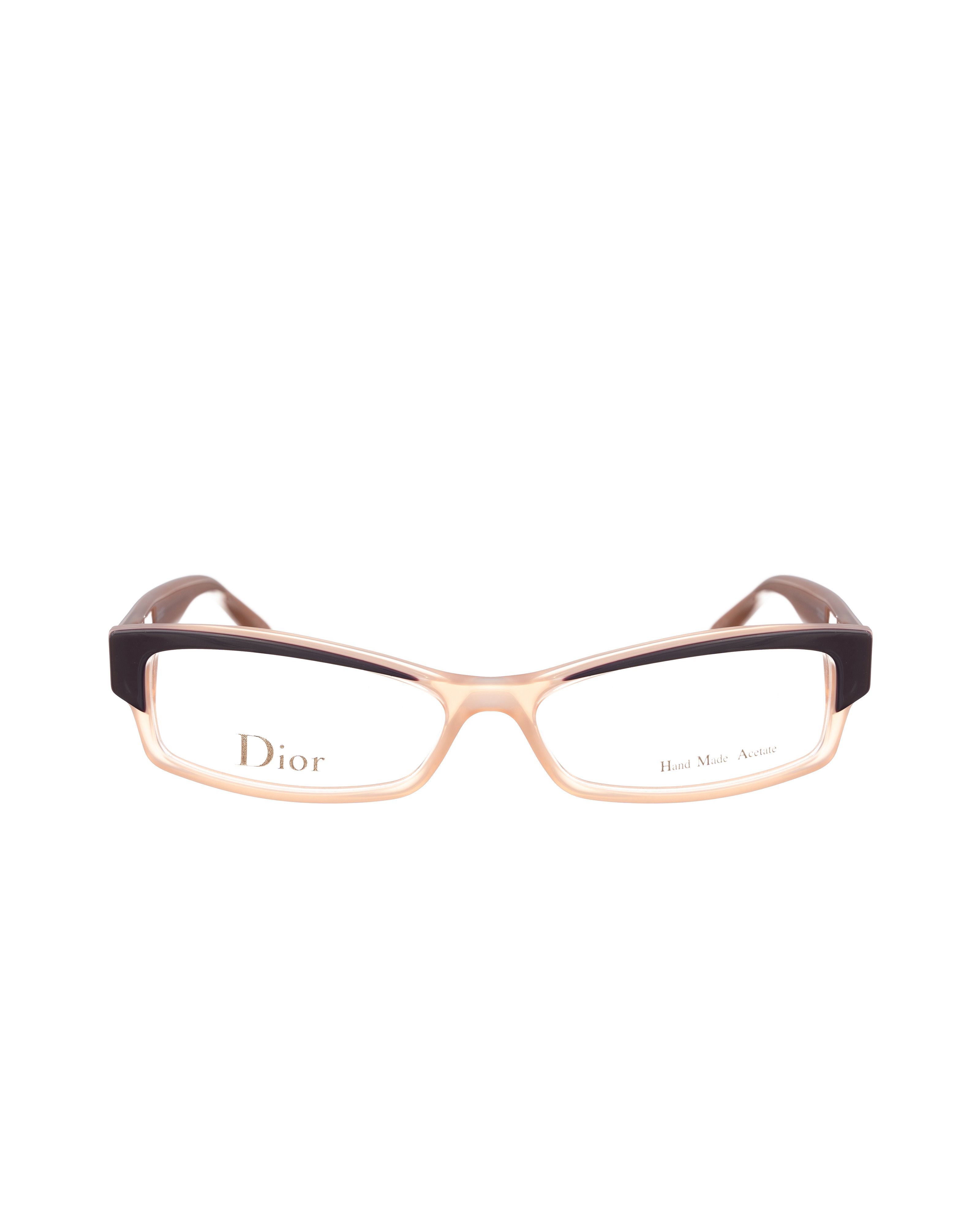 Dior Dior SS2010 Beige Orange Transparent Glasses Size ONE SIZE - 3 Thumbnail