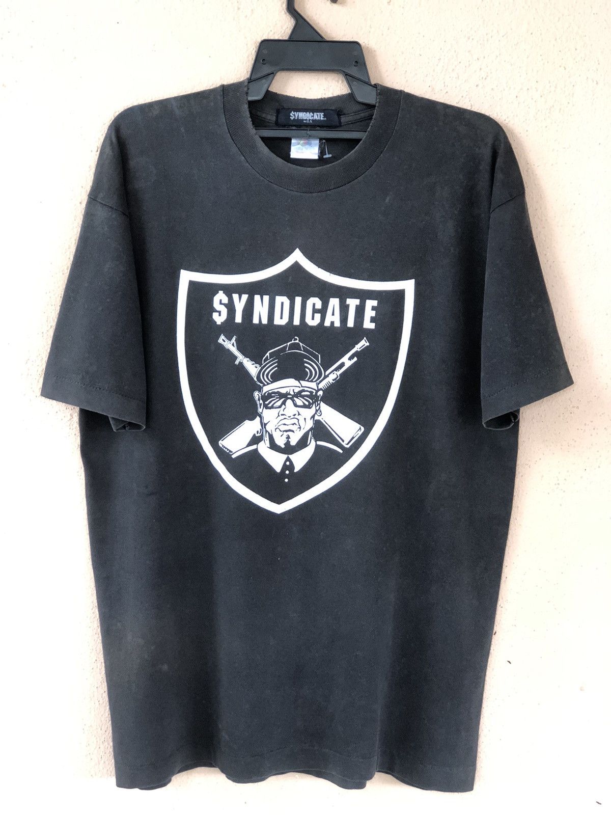 Rap Tees × Vintage Vintage 90s SYNDICATE ice T Records Label Size US L / EU 52-54 / 3 - 1 Thumbnail