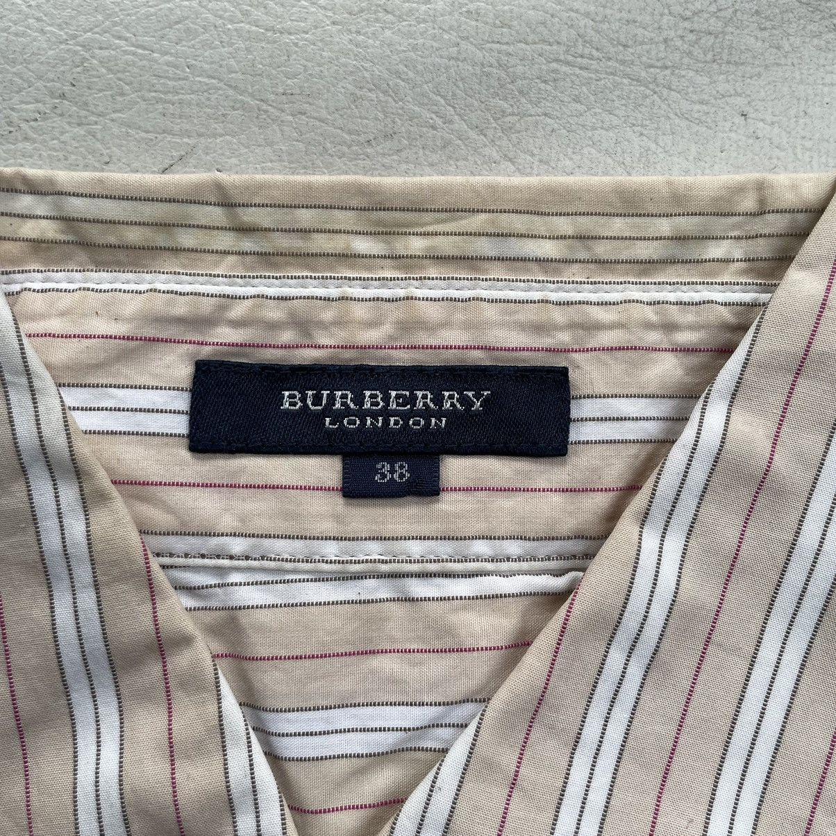 Burberry Burberry london stripes nova check round collar shirt Size S / US 4 / IT 40 - 3 Thumbnail