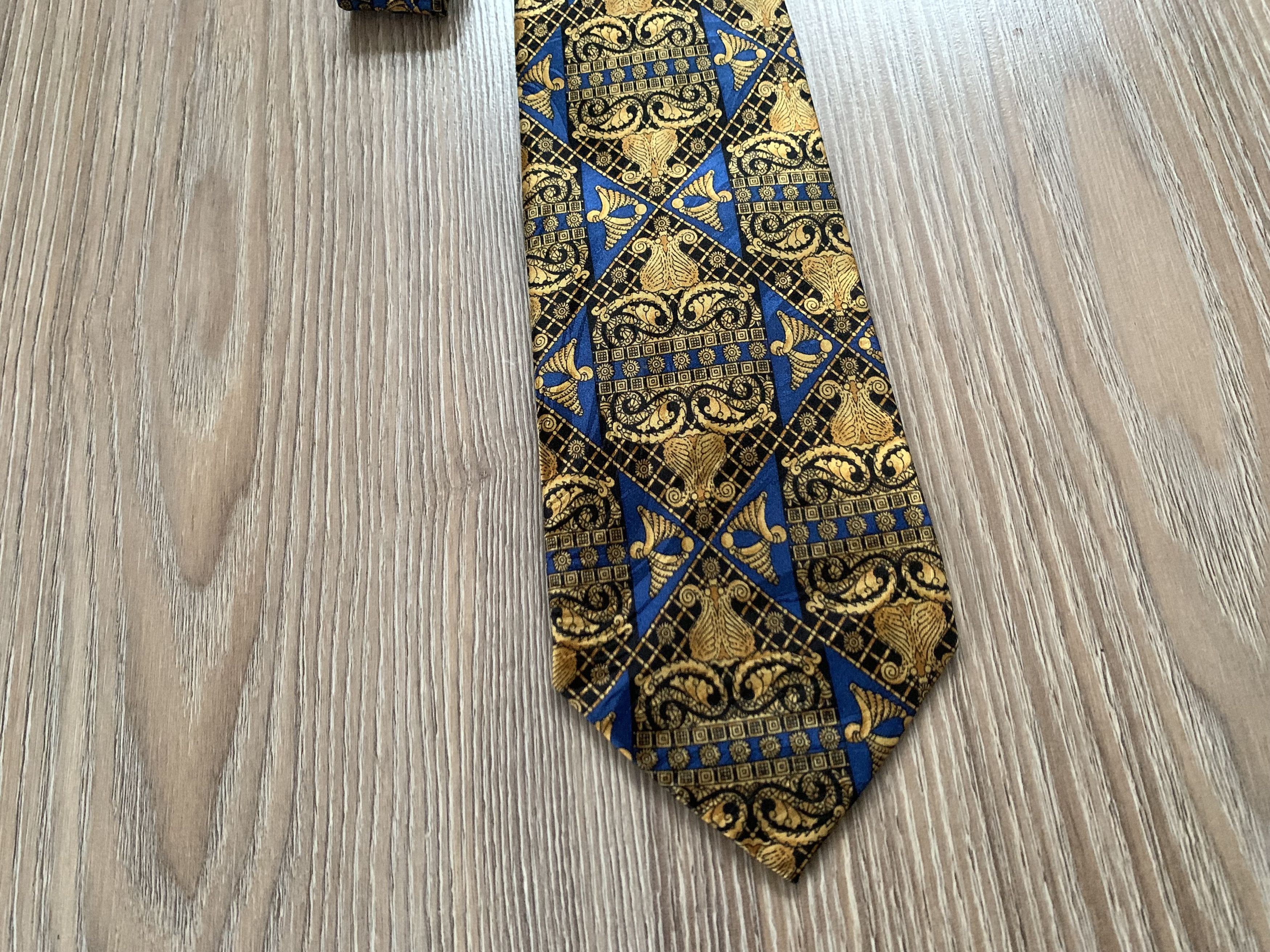 Other Gino De Milano Patterned Silk Tie Size ONE SIZE - 3 Thumbnail