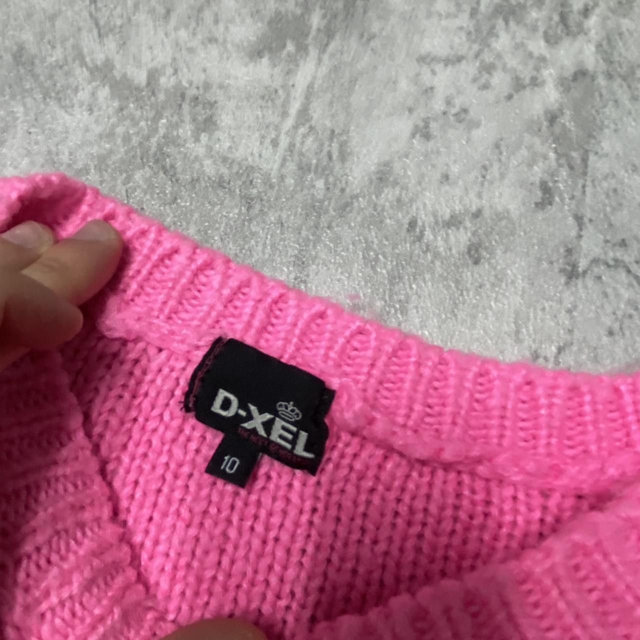 Other Pink DXEL cable knit jumper #knitwear Size ONE SIZE - 2 Thumbnail