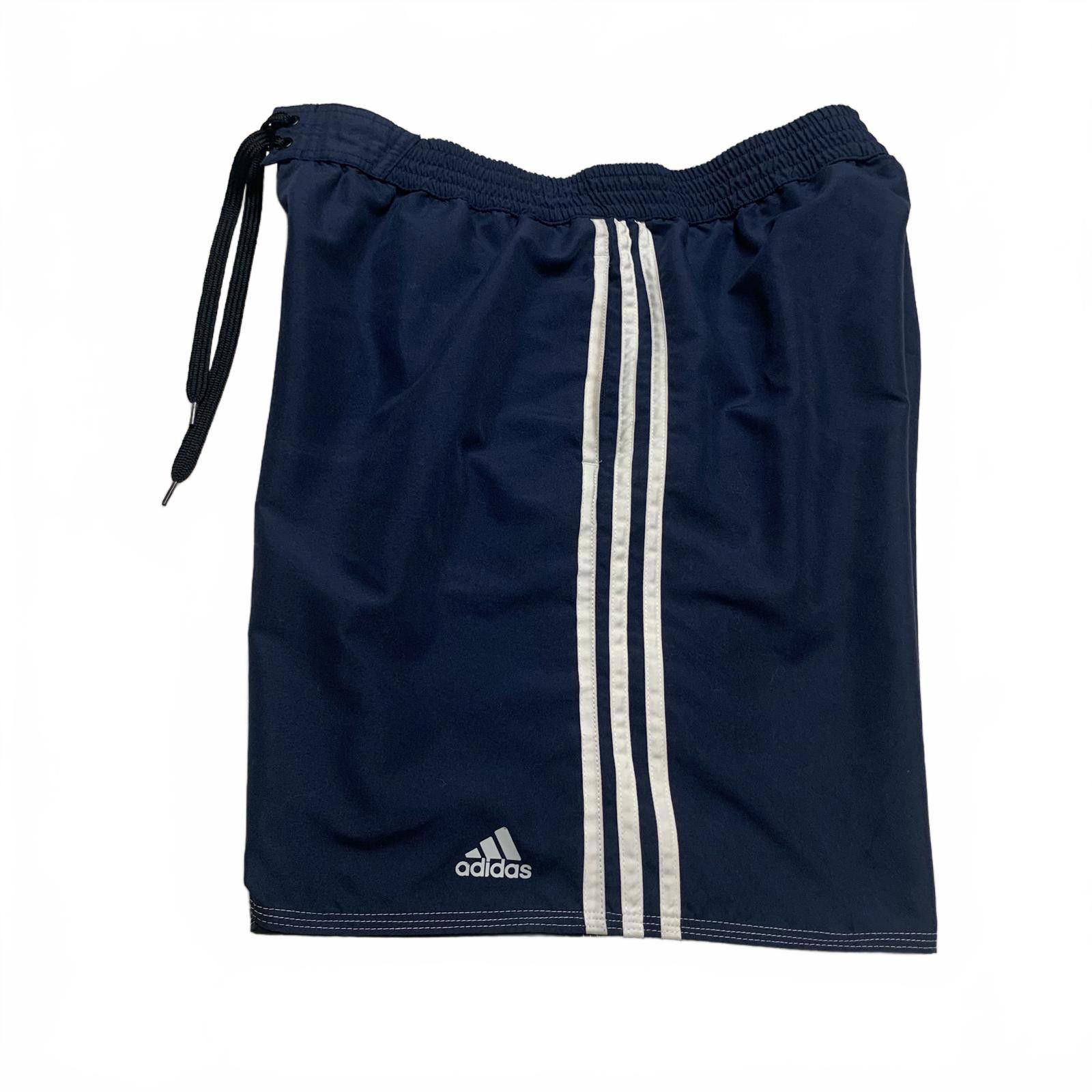 Adidas Adidas Men's Size XLarge Navy Swim Shorts with Liner W33.5 Size US 36 / EU 52 - 1 Thumbnail