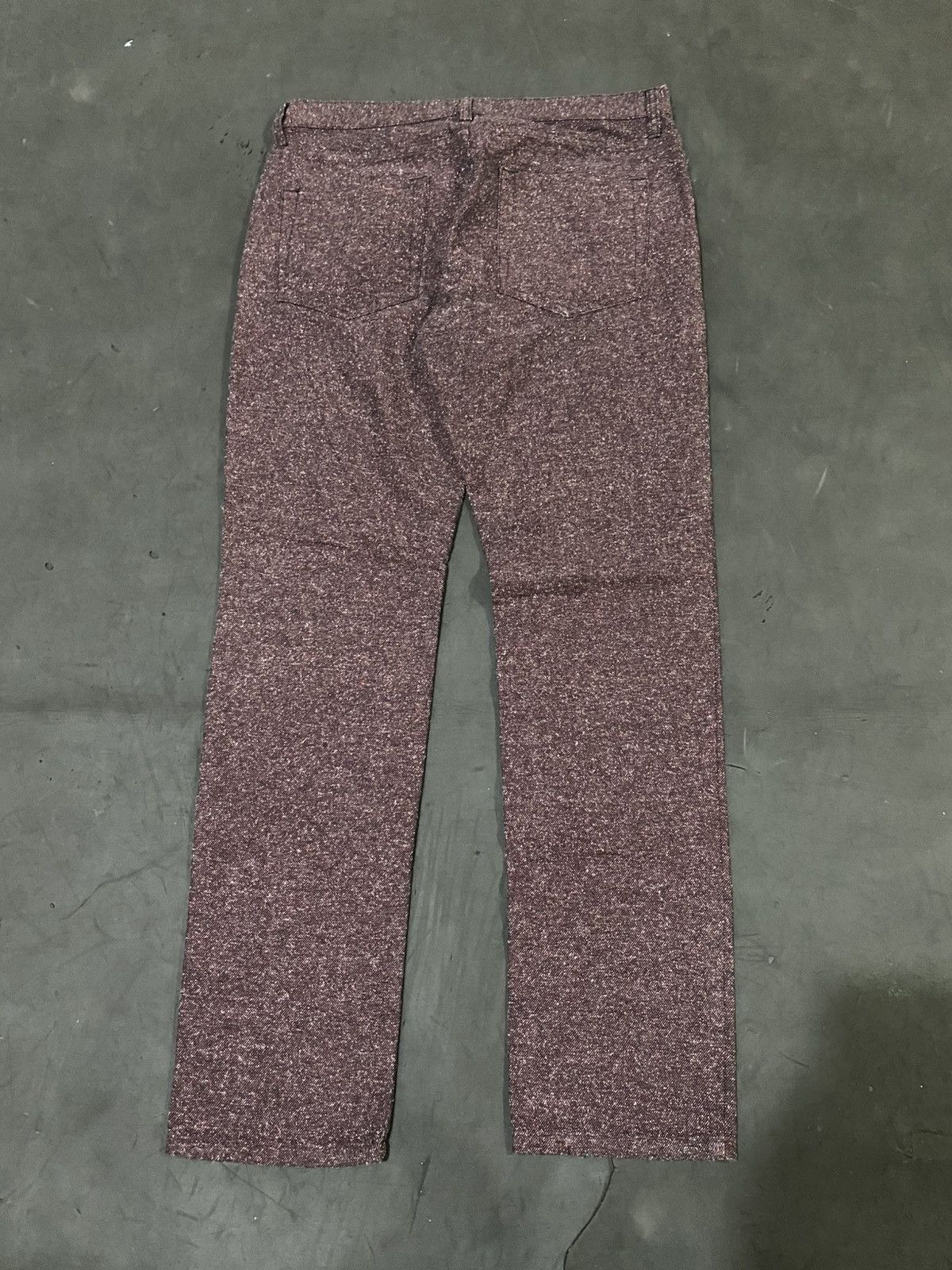 Issey Miyake × Japanese Brand × gomme Maroon Japanese Pants Issey Miyake Size US 33 - 3 Thumbnail