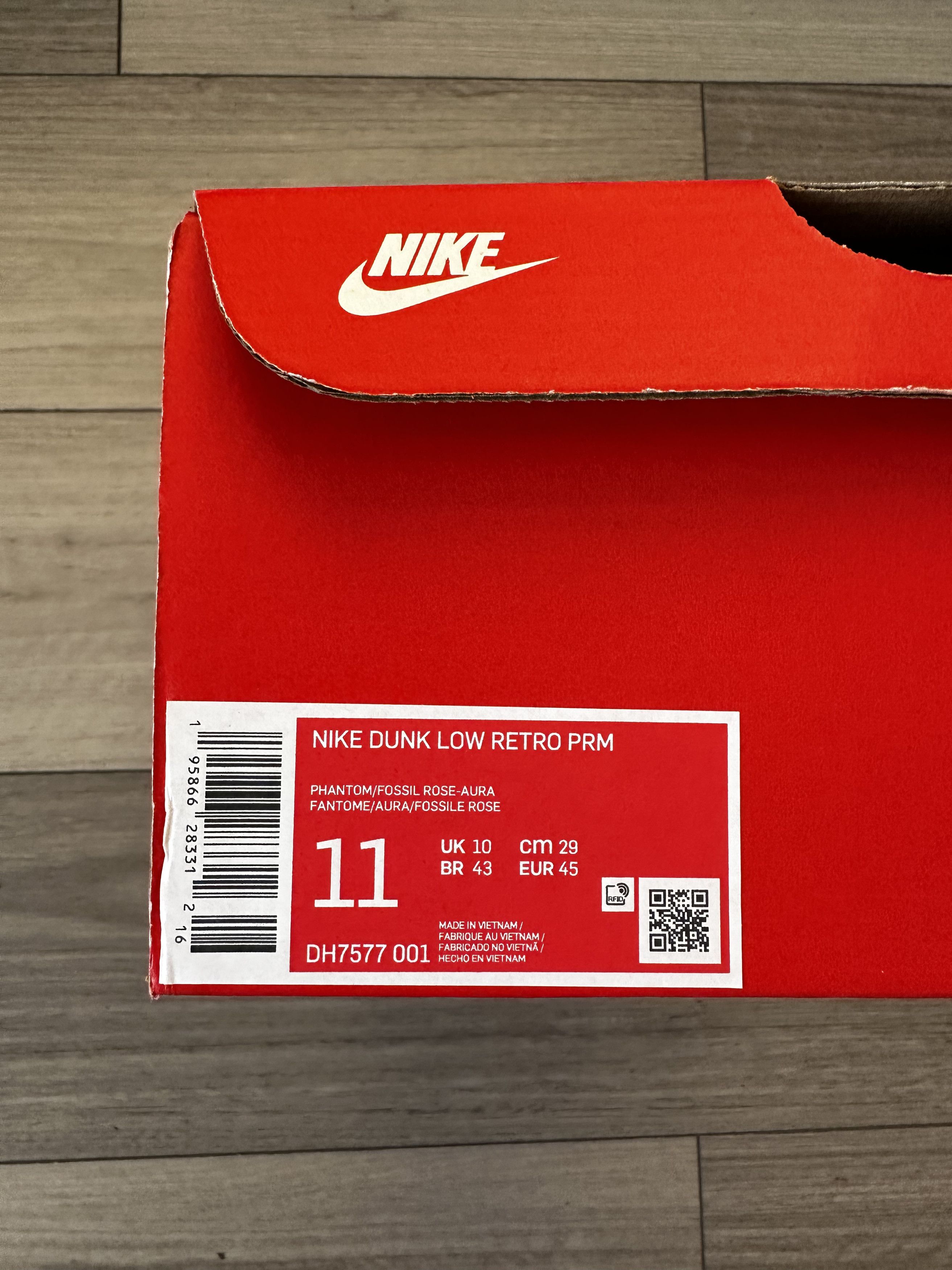 Nike Nike 2022 'Fossil Rose' Dunk Low Premium Size US 11 / EU 44 - 11 Thumbnail