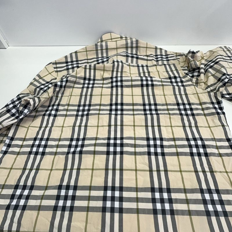 Burberry Brown Check Long Sleeve Shirt 0079