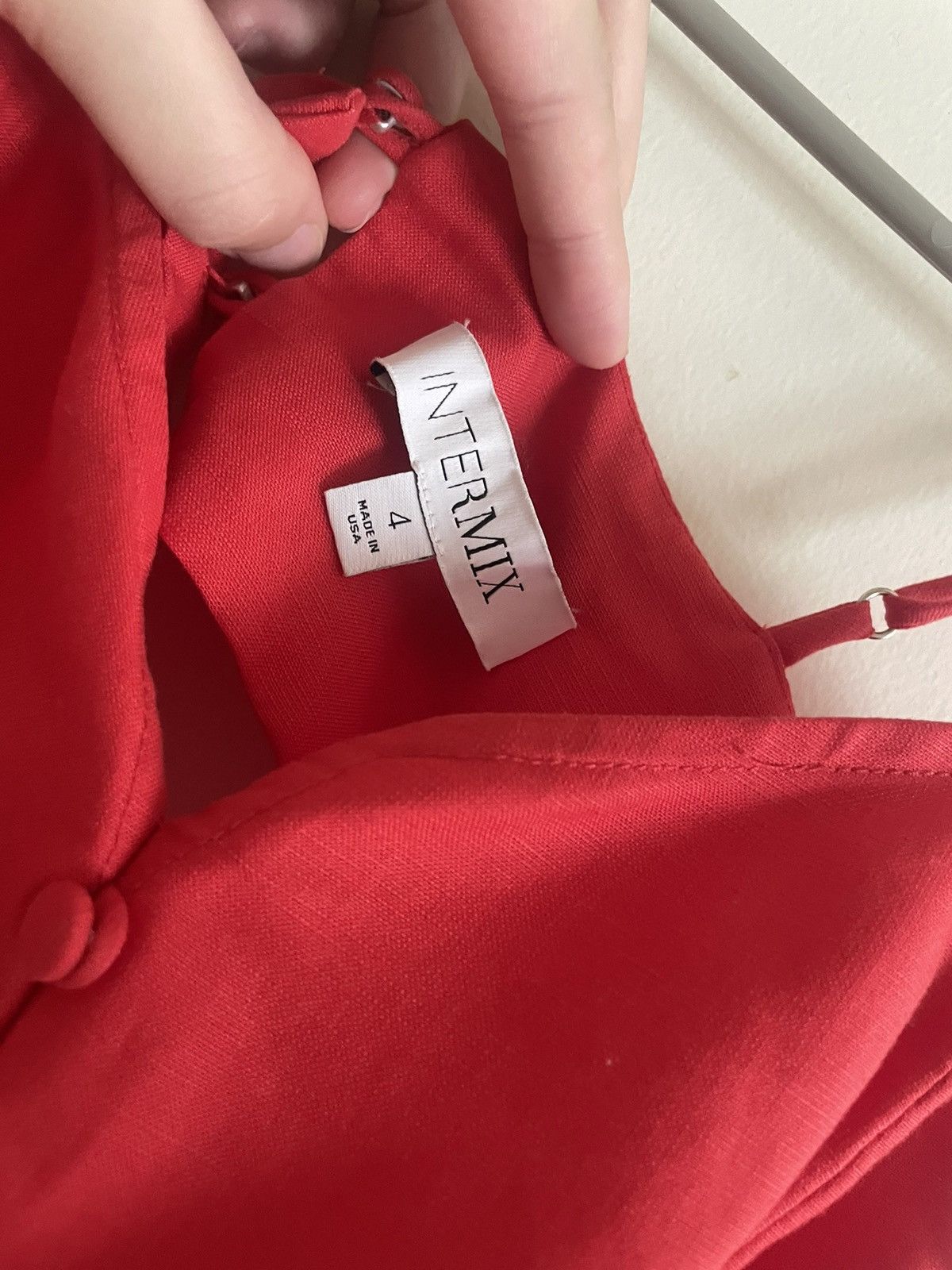 INTERMIX Intermix Red Maxi Dress Size S / US 4 / IT 40 - 2 Thumbnail