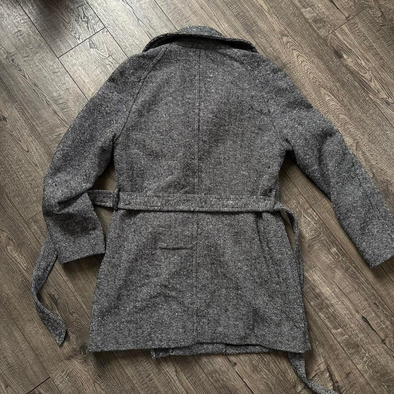 Old Navy Beautiful Vintage Y2K Old Navy Grey Tactical Peacoat Jacket Size M / US 6-8 / IT 42-44 - 4 Thumbnail