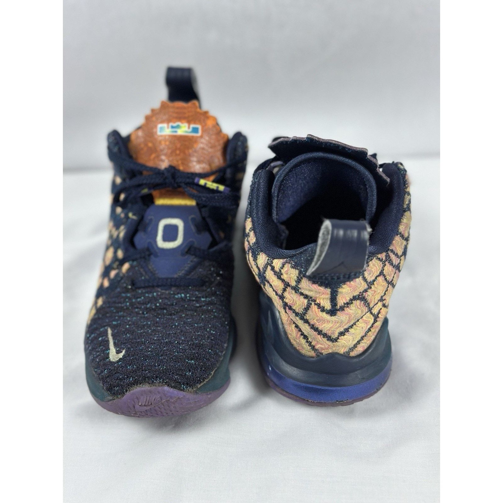 Nike Nike LeBron 17 James Monstars Space Jam 2 Toddler Shoes 12C Size US 12 / EU 45 - 4 Thumbnail