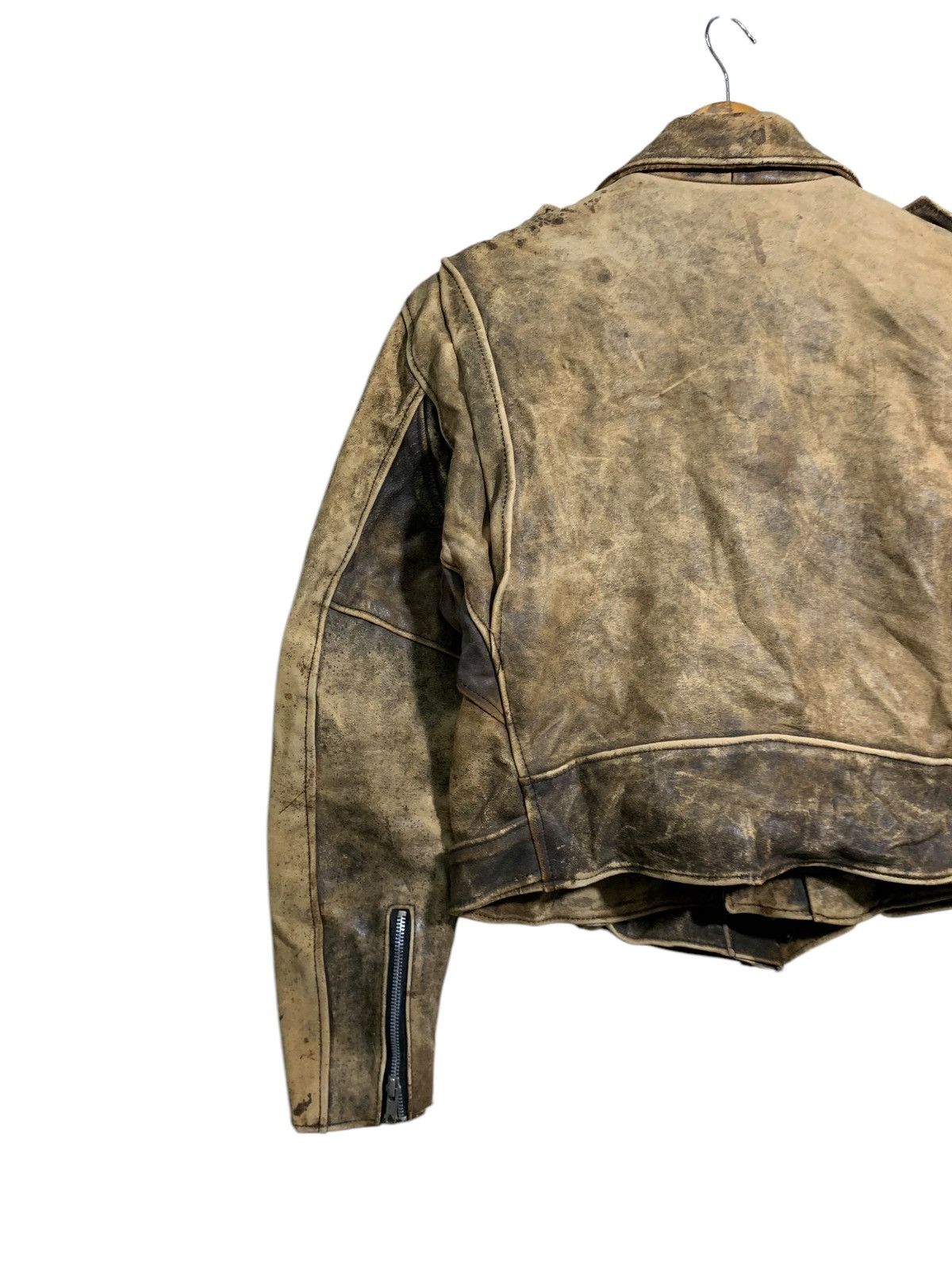 Genuine Leather 🔥BACK FIRE BIKERS LEATHER JACKETS Size US M / EU 48-50 / 2 - 6 Thumbnail