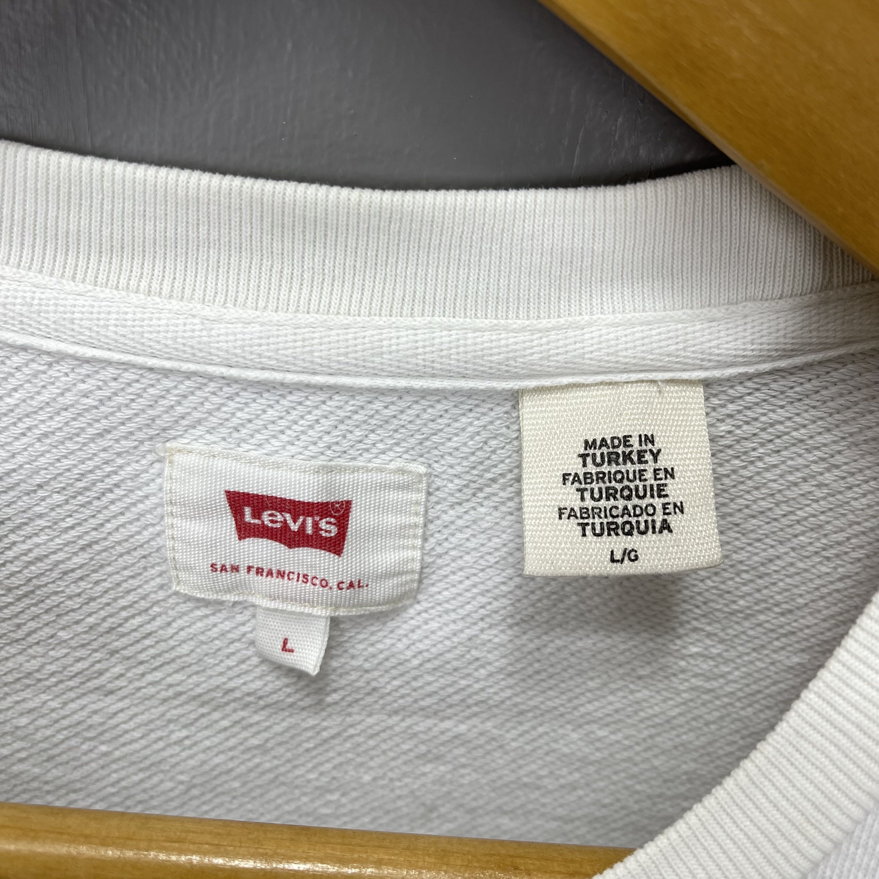 Levi's LEVIS Crew Neck Sweatshirt #1457/AY Size US L / EU 52-54 / 3 - 5 Thumbnail