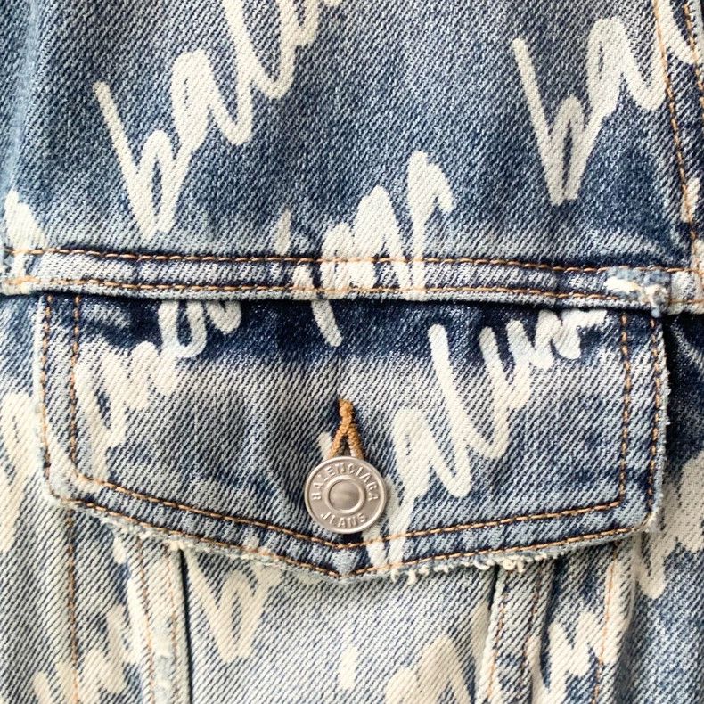 Balenciaga Balenciaga size 34 Denim Jacket Size US S / EU 44-46 / 1 - 3 Thumbnail