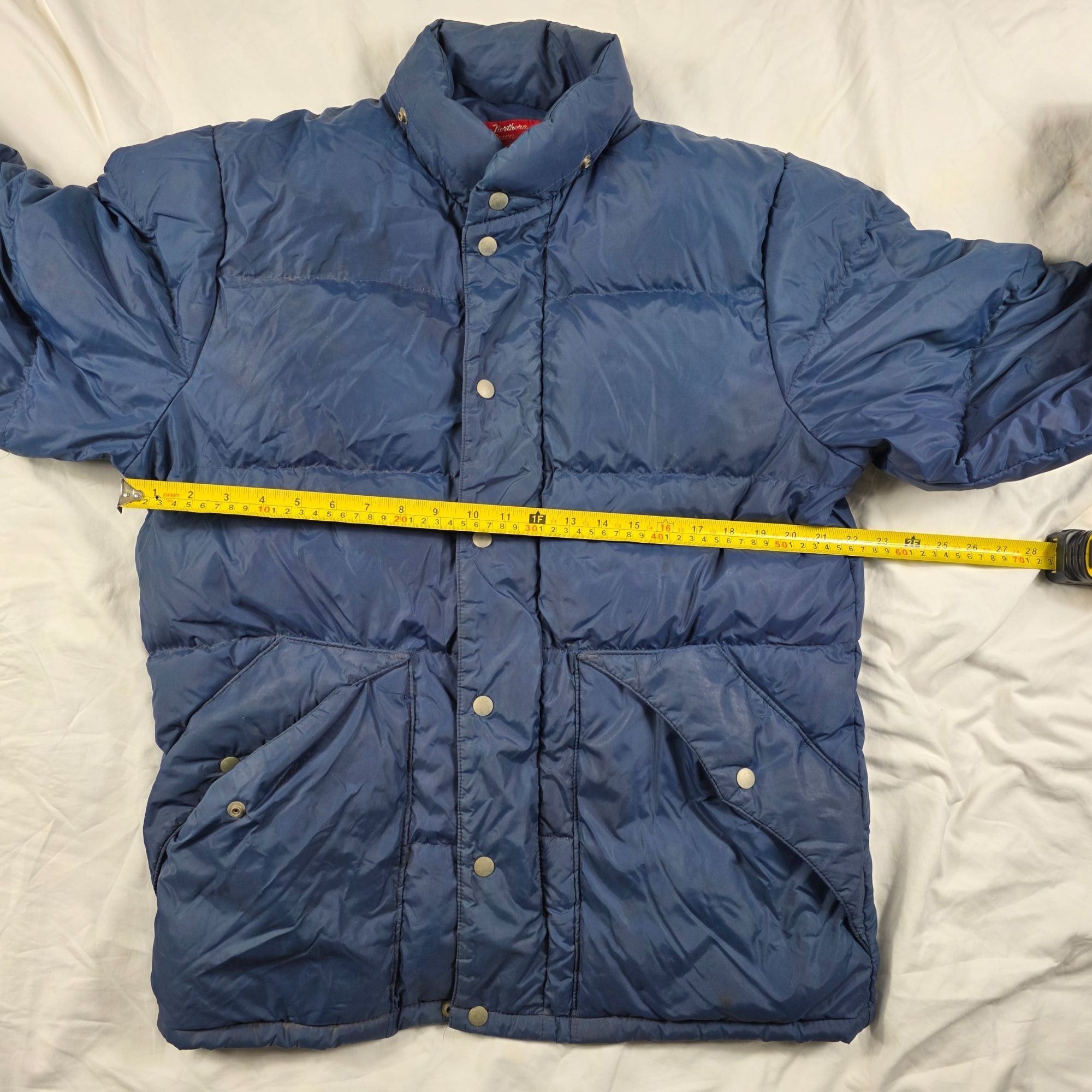 Sears Sears Prime Northern Goose Down Mens Size Medium Blue Puffer Size US M / EU 48-50 / 2 - 10 Thumbnail
