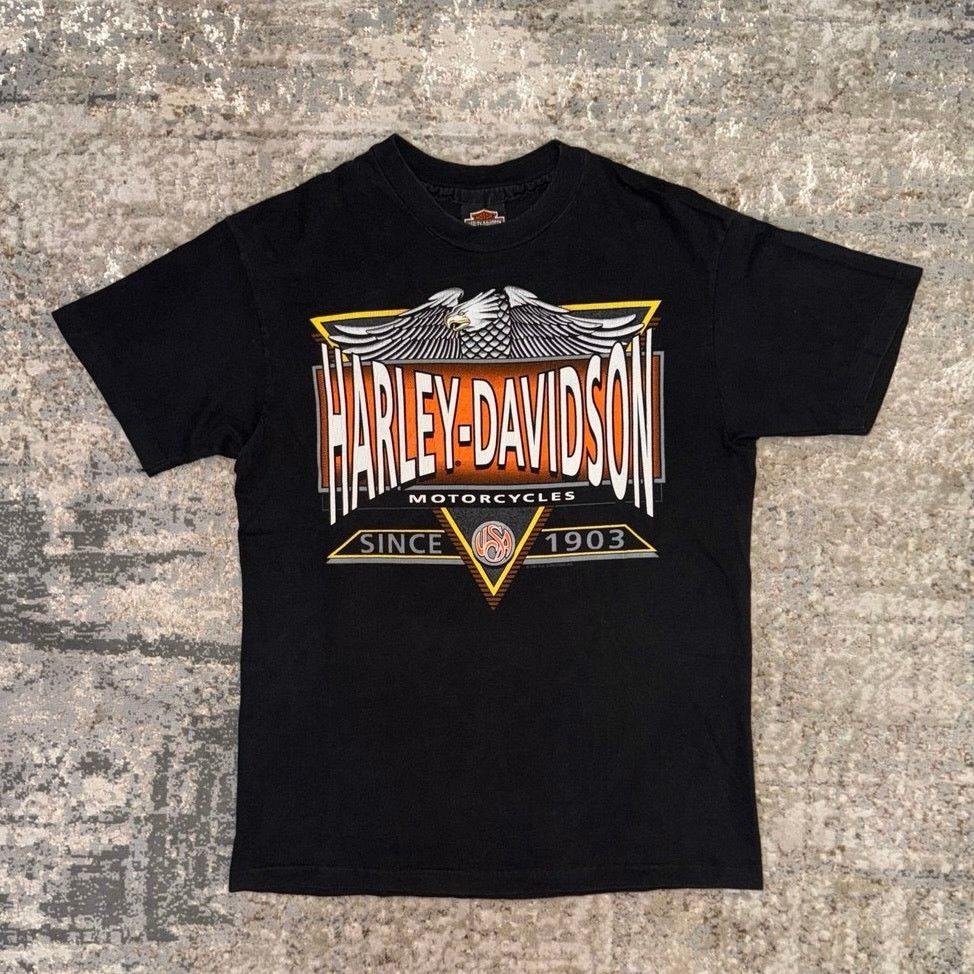Harley Davidson Harley Davidson 1992 San Antonio Alamo City T-Shirt Mens M Size US M / EU 48-50 / 2 - 1 Thumbnail