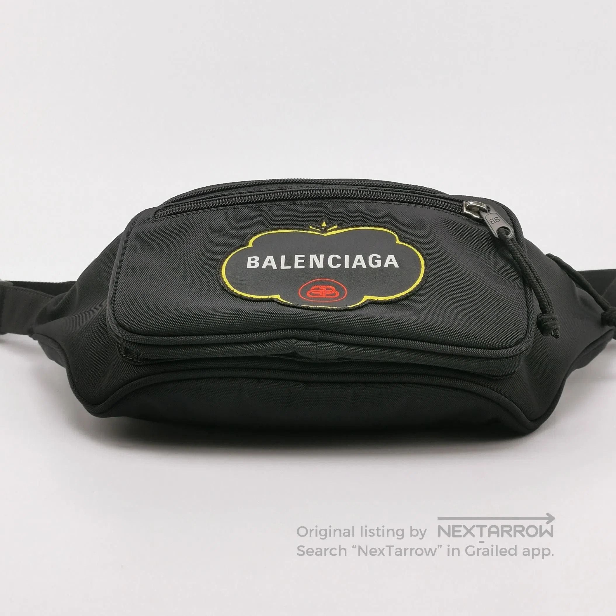 Balenciaga Balenciaga Nylon Logo Zip Fanny Pack. Size ONE SIZE - 5 Thumbnail