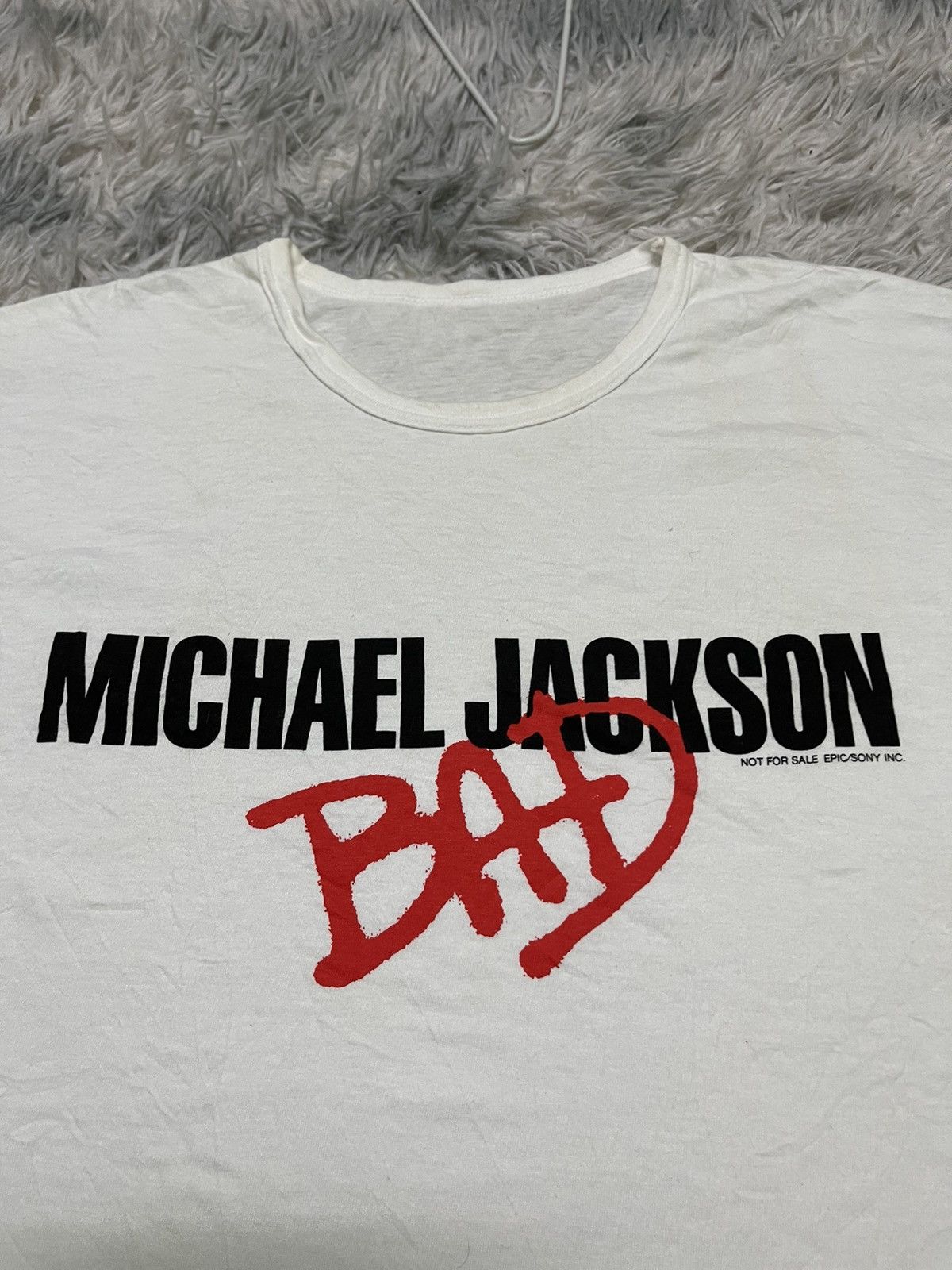 Michael Jackson 90s KING POP MICHEAL JACKSON NOT FOR SALES T SHIRT Size US S / EU 44-46 / 1 - 5 Thumbnail