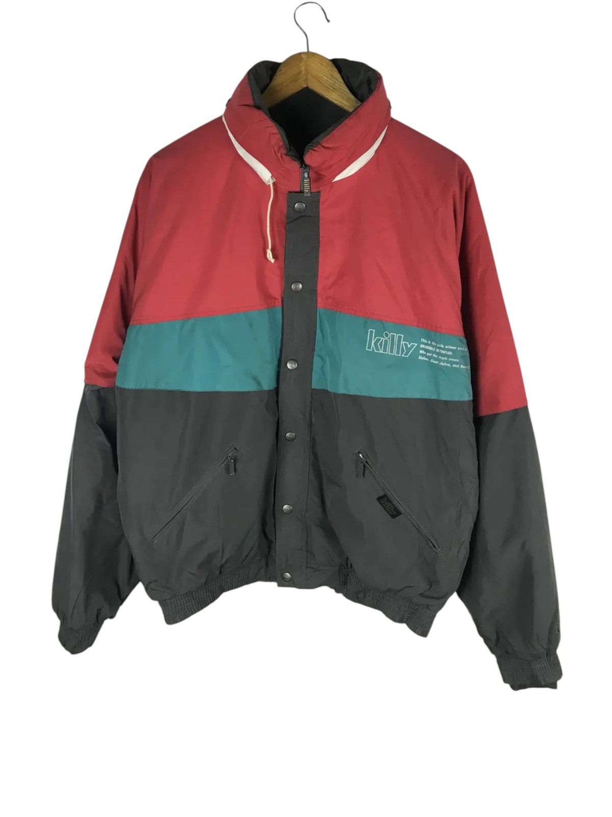 ✴️【激レア・80's】killy ヴィンテージ asics スノーウェア Ｍ Asics killy by asics - Gem