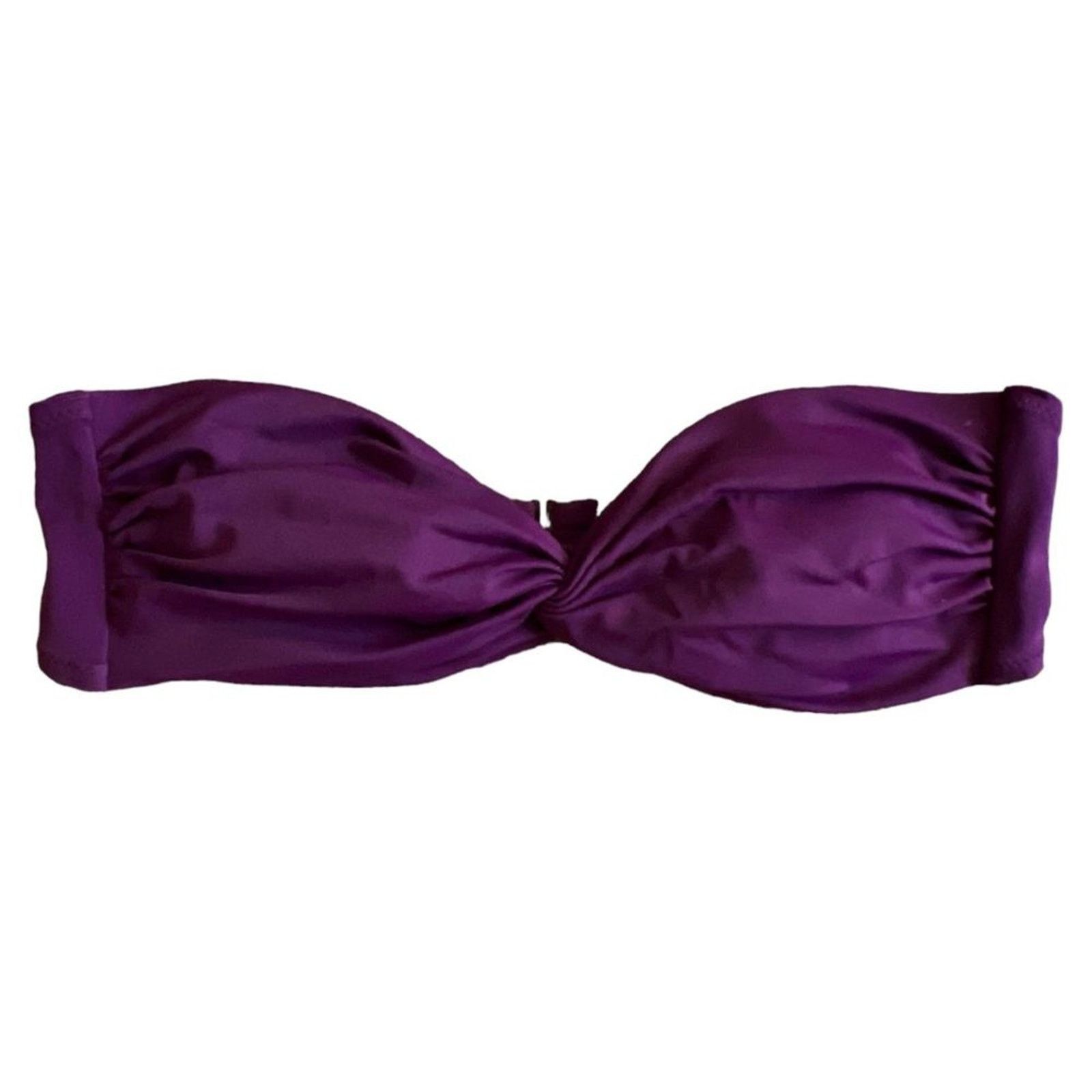 Victoria's Secret Victoria's Secret Purple Strapless Bandeau Swim Top, M Size ONE SIZE - 2 Thumbnail