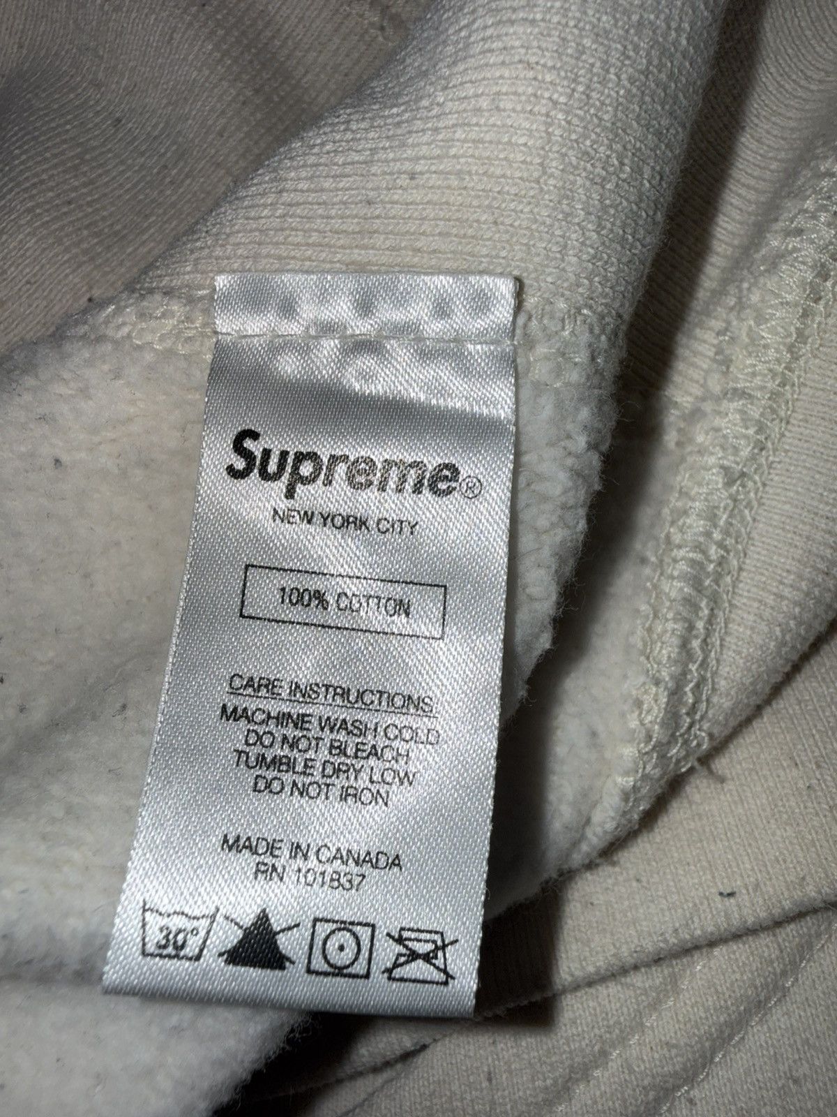 Supreme Supreme Cross Box Logo Hoodie FW18 Medium Made In Canada Size US M / EU 48-50 / 2 - 5 Thumbnail