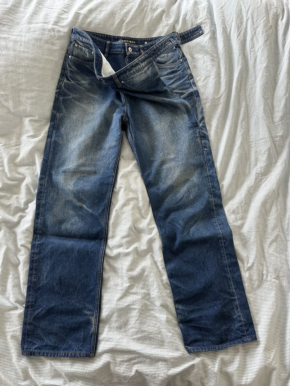 Y/Project Y/Project Lazy layered straight leg denim Size US 34 / EU 50 - 3 Thumbnail