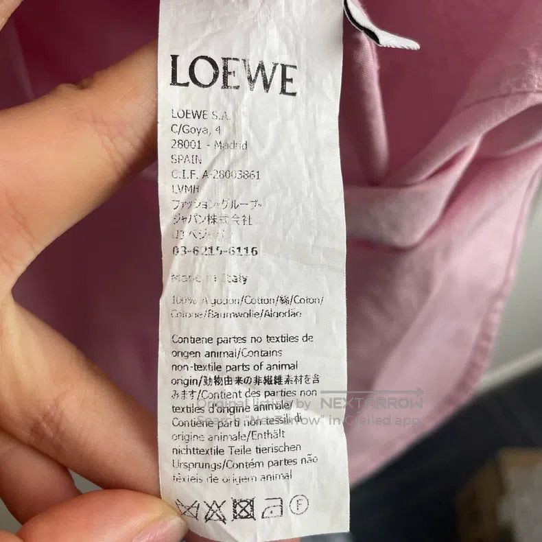 Other Loewe Jacquard hooded shirt, size 34 Size XXS / US 00 / IT 34 - 4 Thumbnail