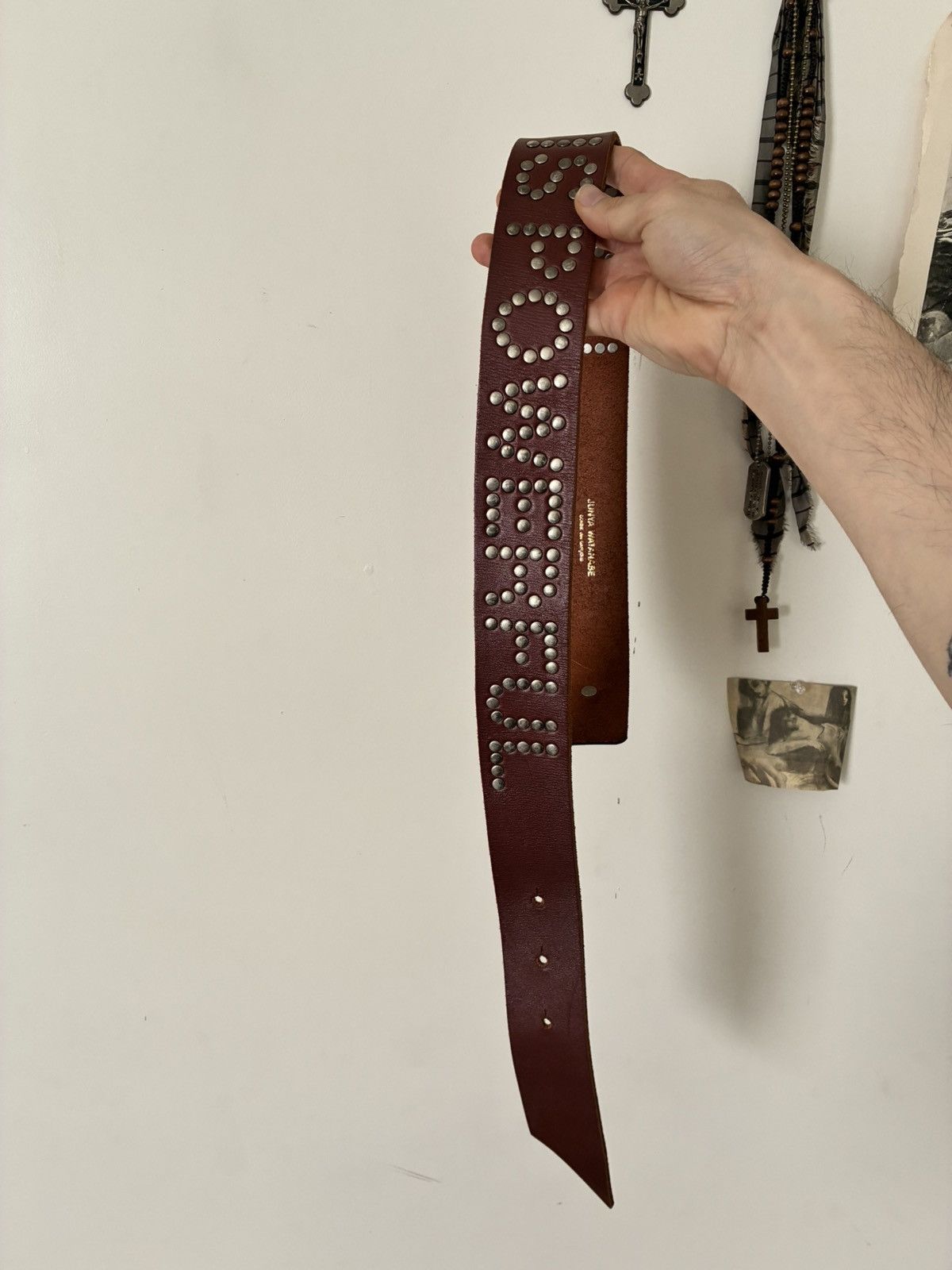 Junya Watanabe Junya Watanabe SS02 "Love is Powerful" Belt Size 28 - 2 Thumbnail
