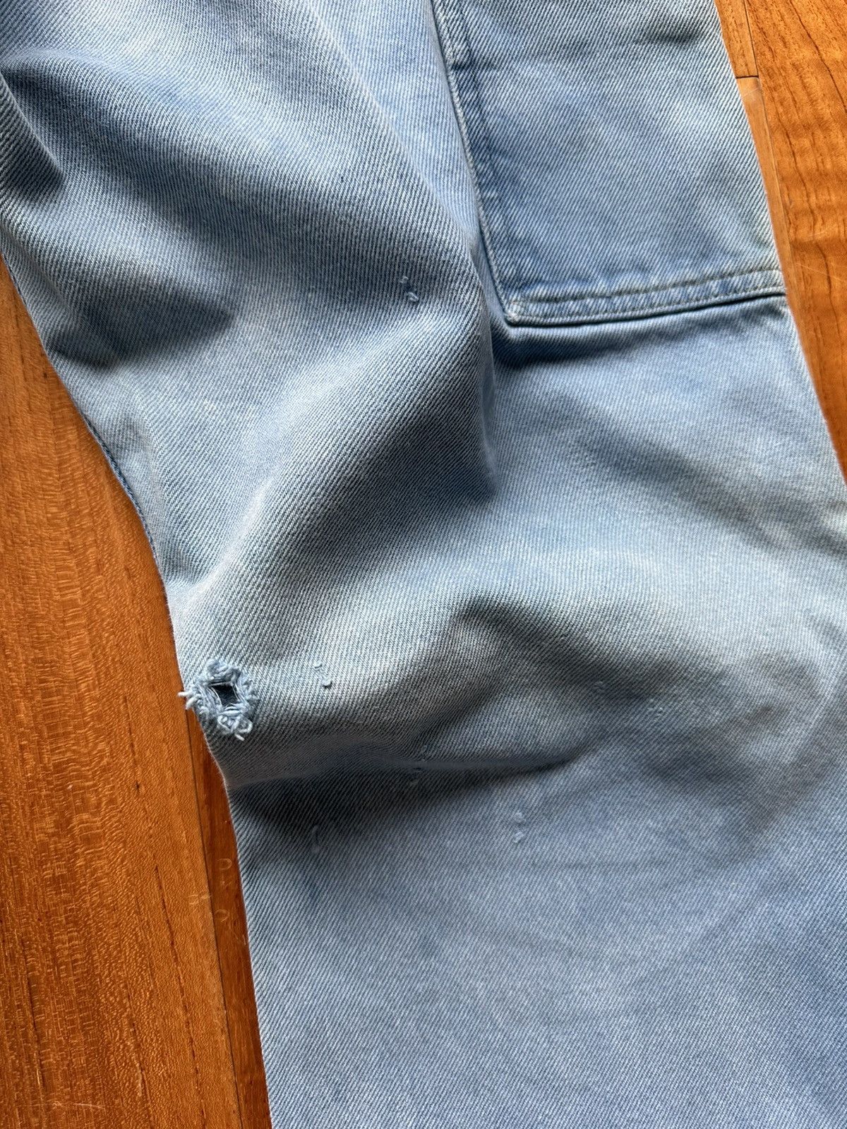 Carhartt Crazy Y2K Carhartt Lightwash Double Knee Pants RARE Size US 33 - 14 Thumbnail