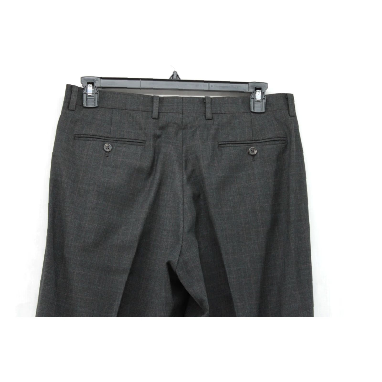 Polo Ralph Lauren Polo Ralph Lauren Pants Men's 34x29 Gray Windowpane Plaid Dress Slack Modern Size US S / EU 44-46 / 1 - 6 Thumbnail