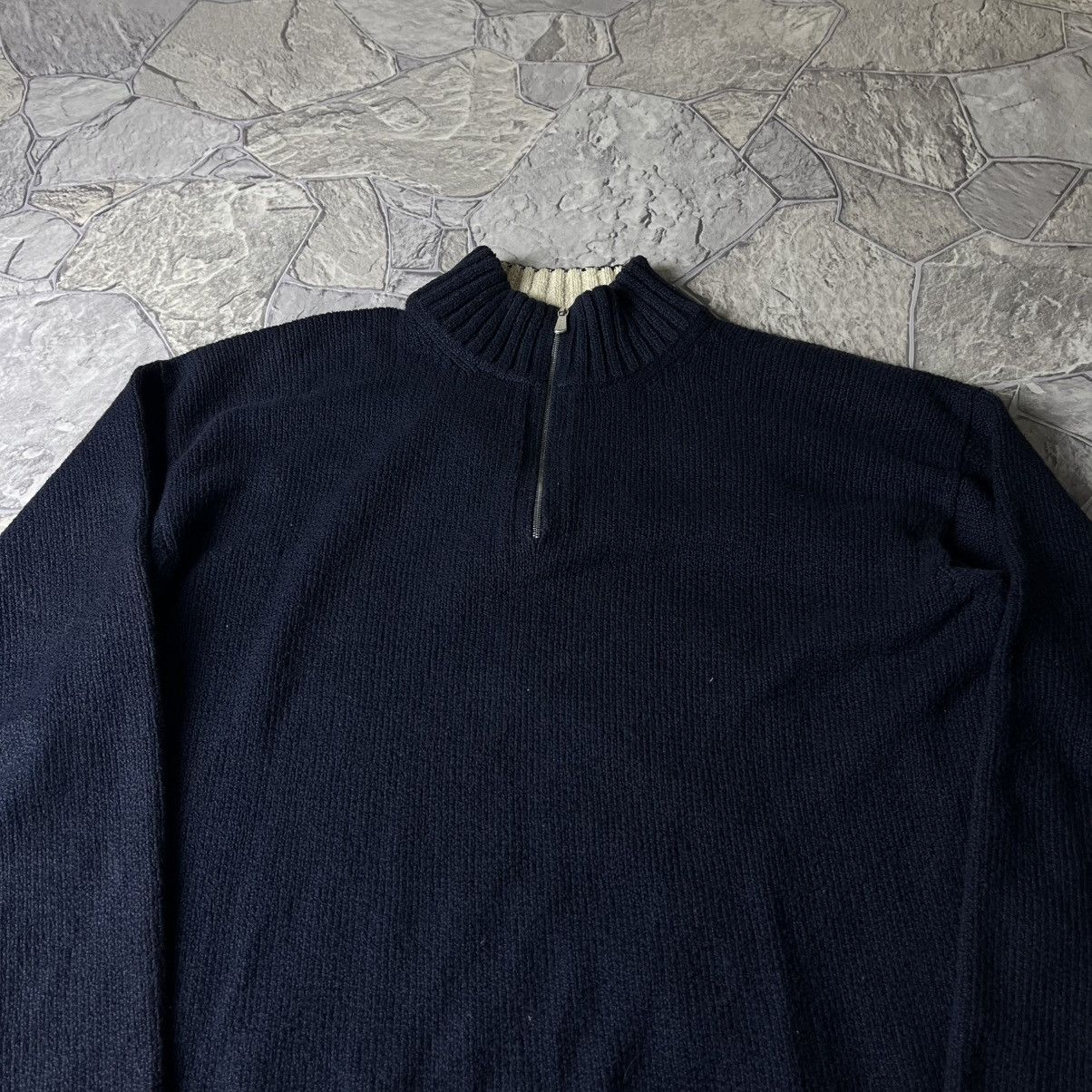 Loro Piana Loro Piana 1/3 Zip sweater Size US L / EU 52-54 / 3 - 4 Thumbnail