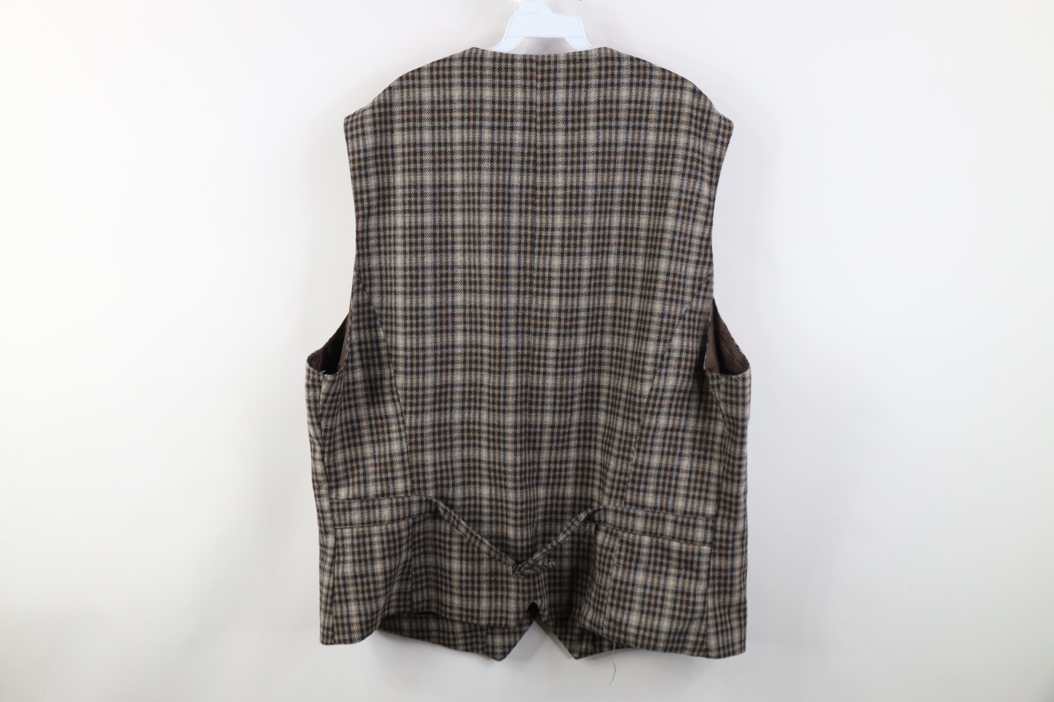 Vintage Deadstock Vintage Y2K Streetwear Back Suit Vest Jacket Size US XXL / EU 58 / 5 - 13 Thumbnail